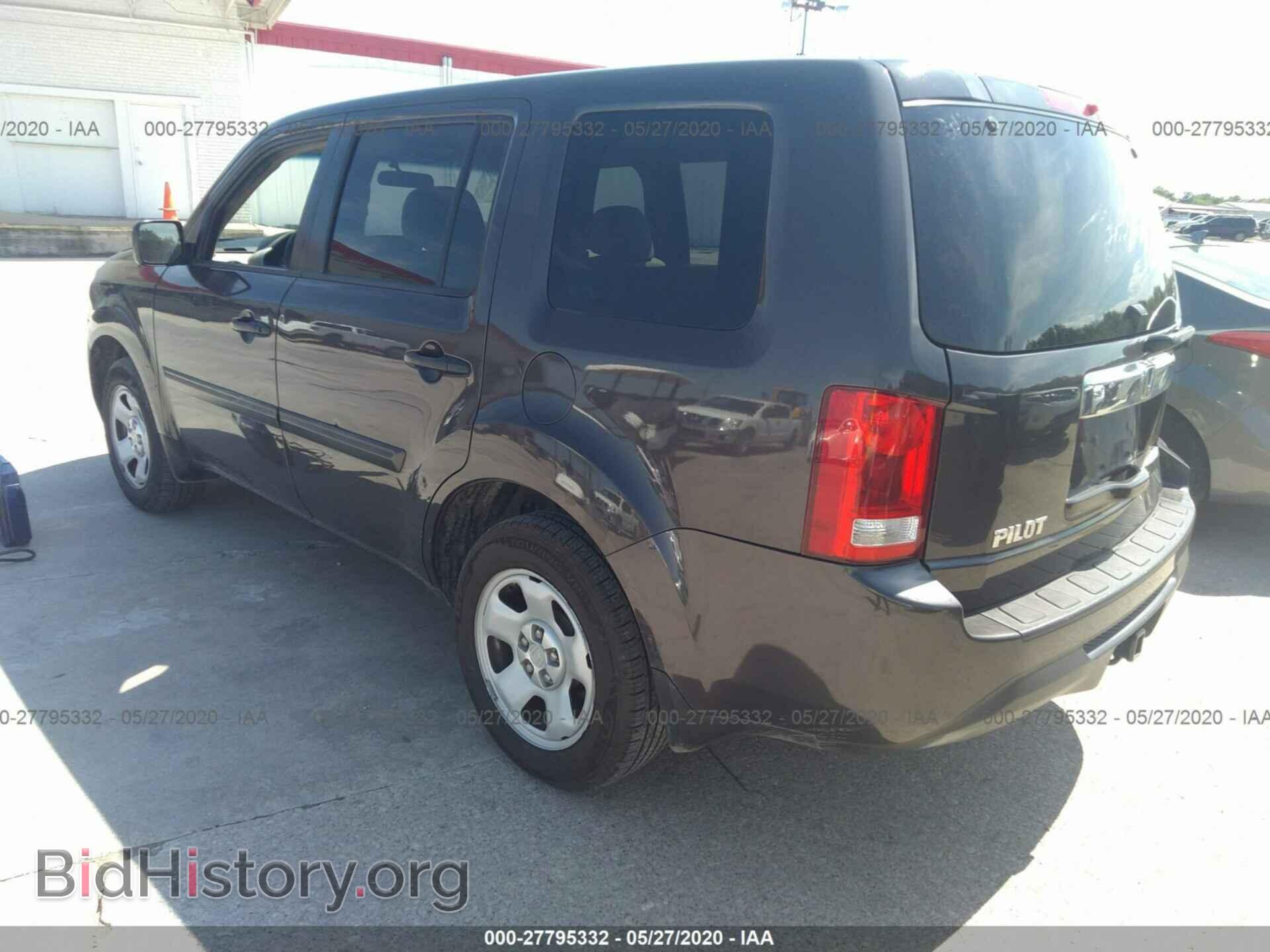 2012 HONDA PILOT - VIN: 5FNYF3H22CB013055 - Фото 3