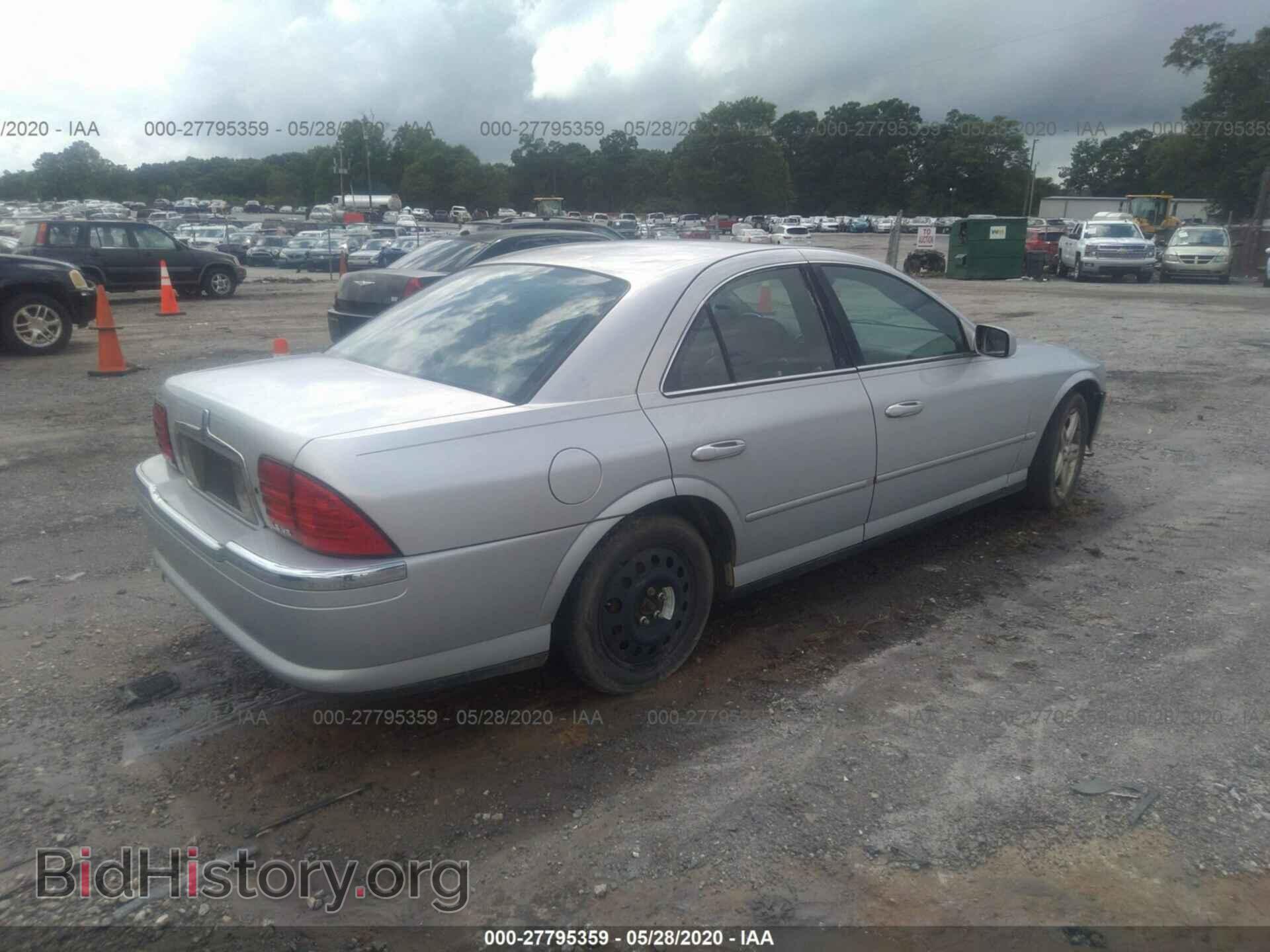 2001 LINCOLN LS - VIN: 1LNHM87A11Y721964 - Фото 4