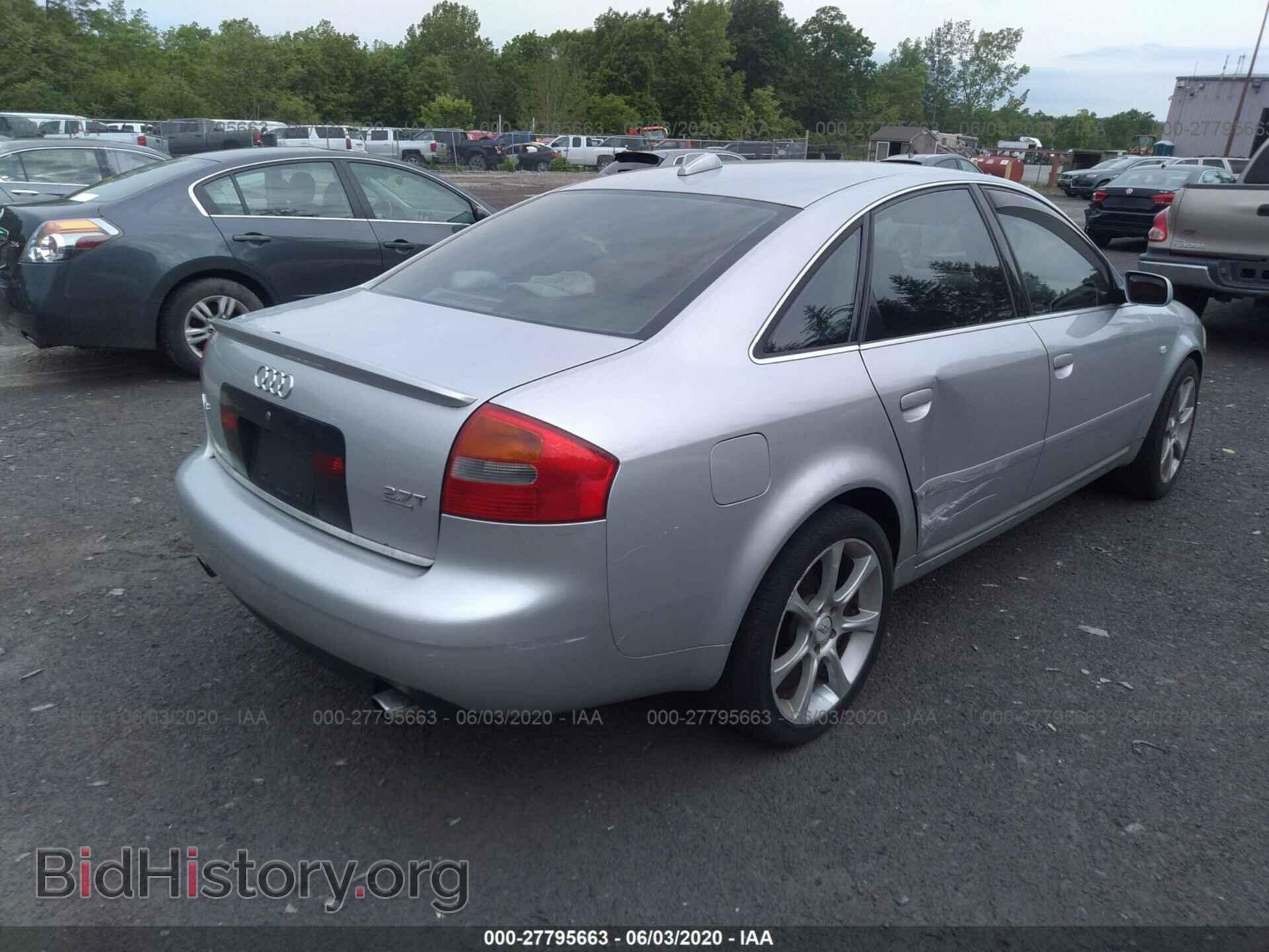 2004 AUDI A6 - VIN: WAUCD64B64N091278 - Фото 4
