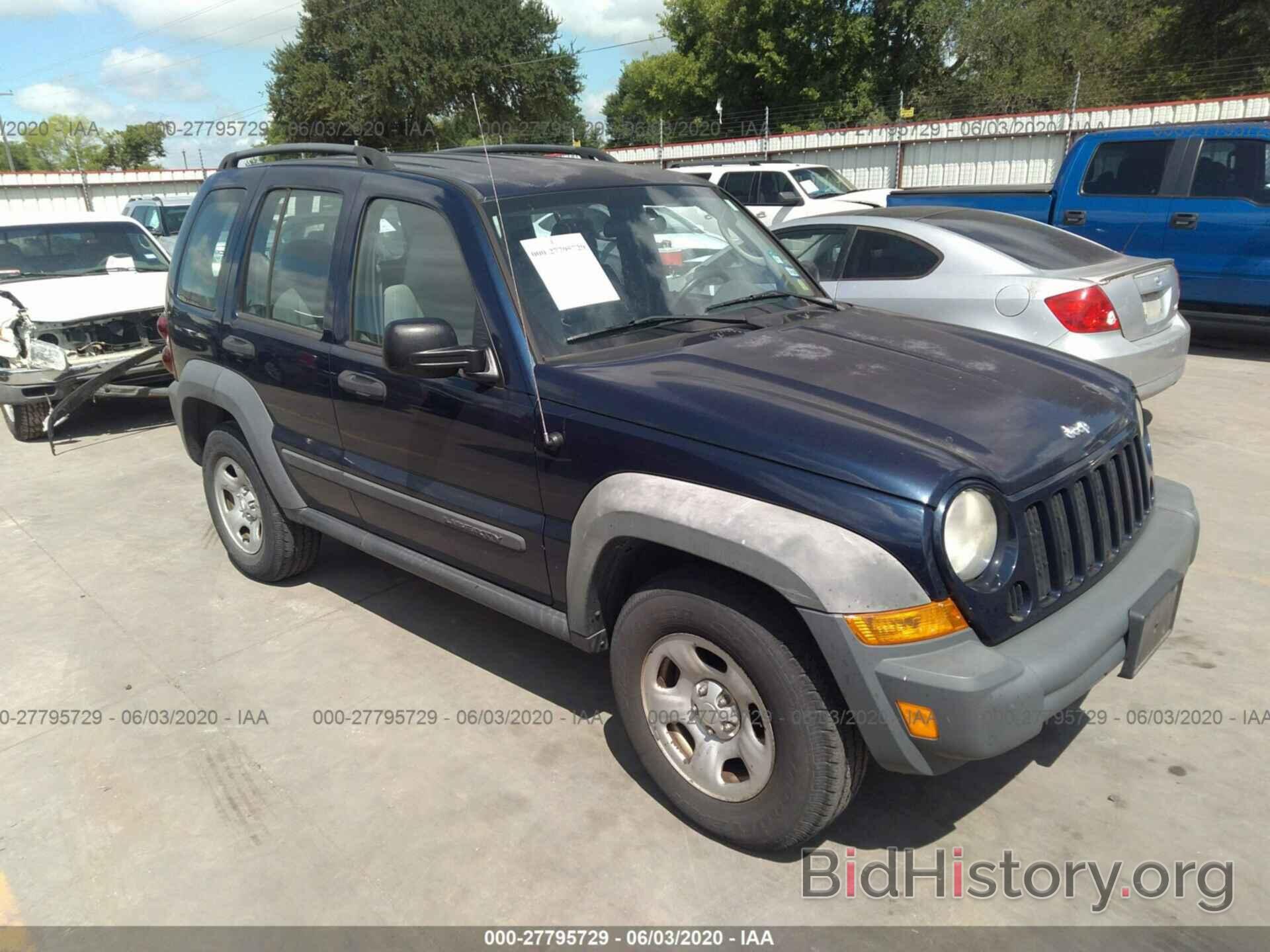 Photo 1J4GK48K57W619216 - JEEP LIBERTY 2007