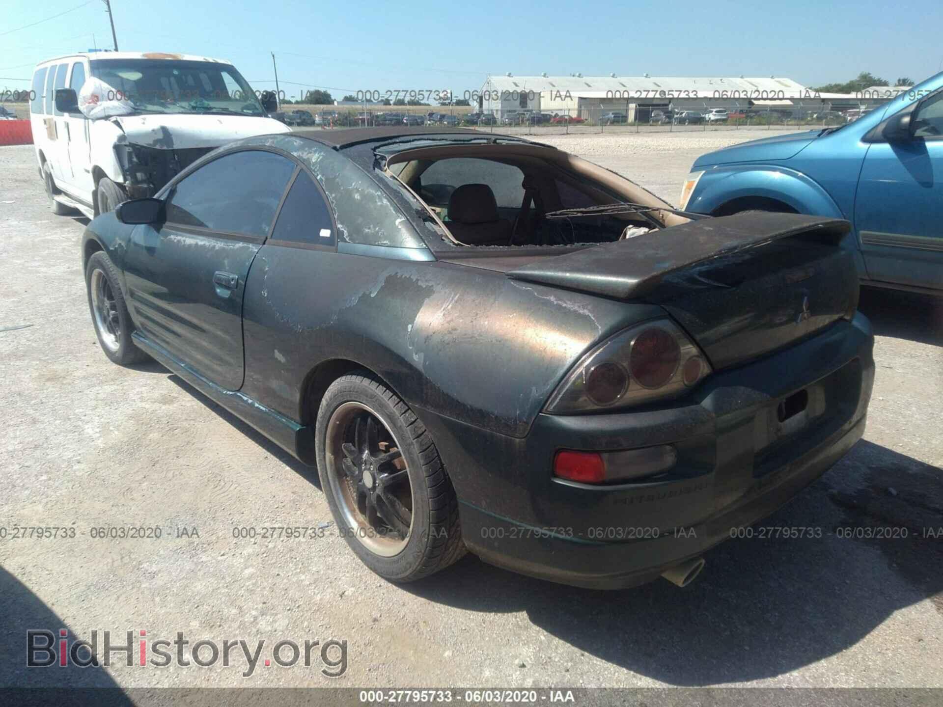 2000 MITSUBISHI ECLIPSE - VIN: 4A3AC54LXYE146964 - Photo 3