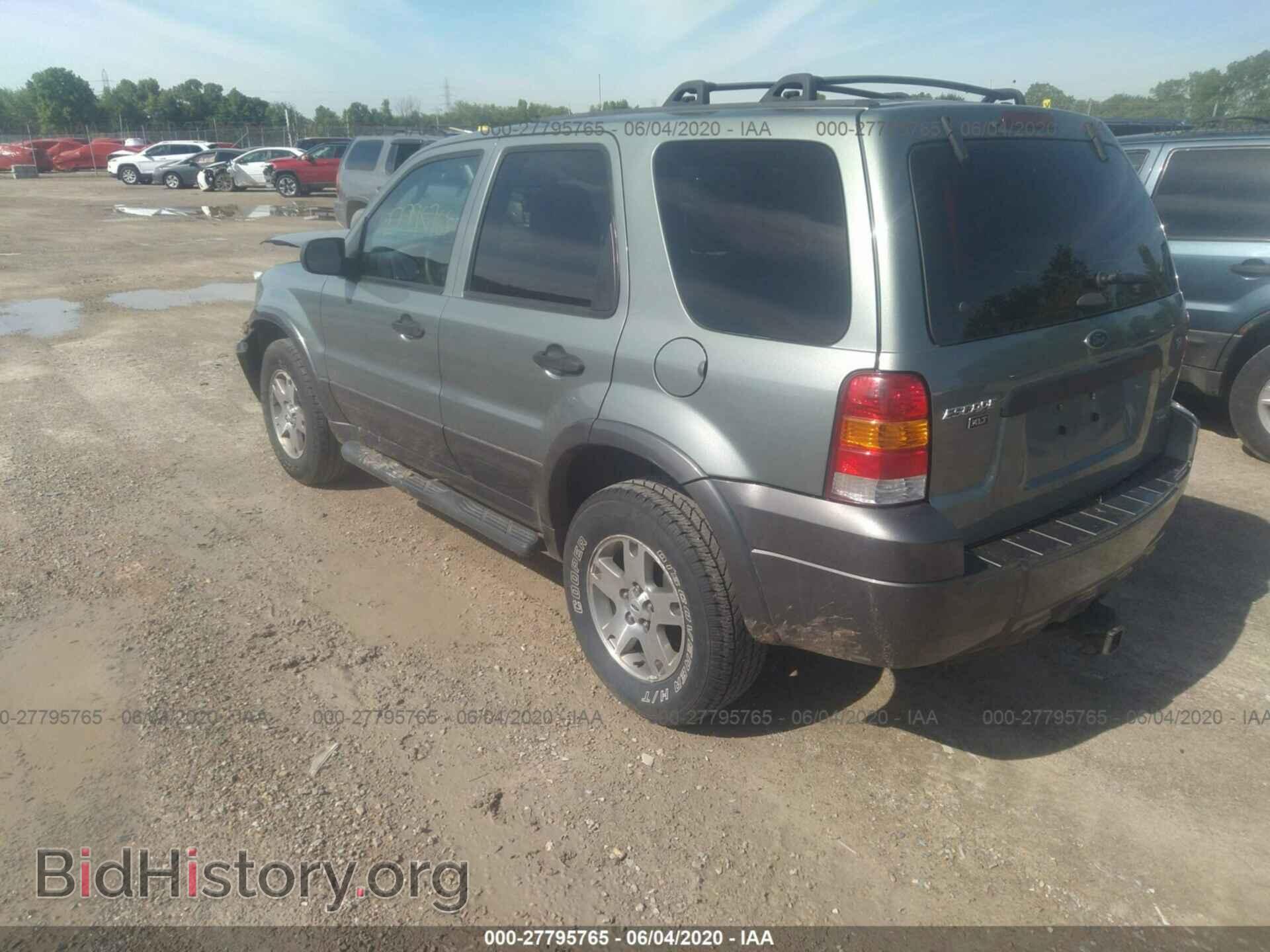 2005 FORD ESCAPE - VIN: 1FMYU03145KD40576 - Фото 3
