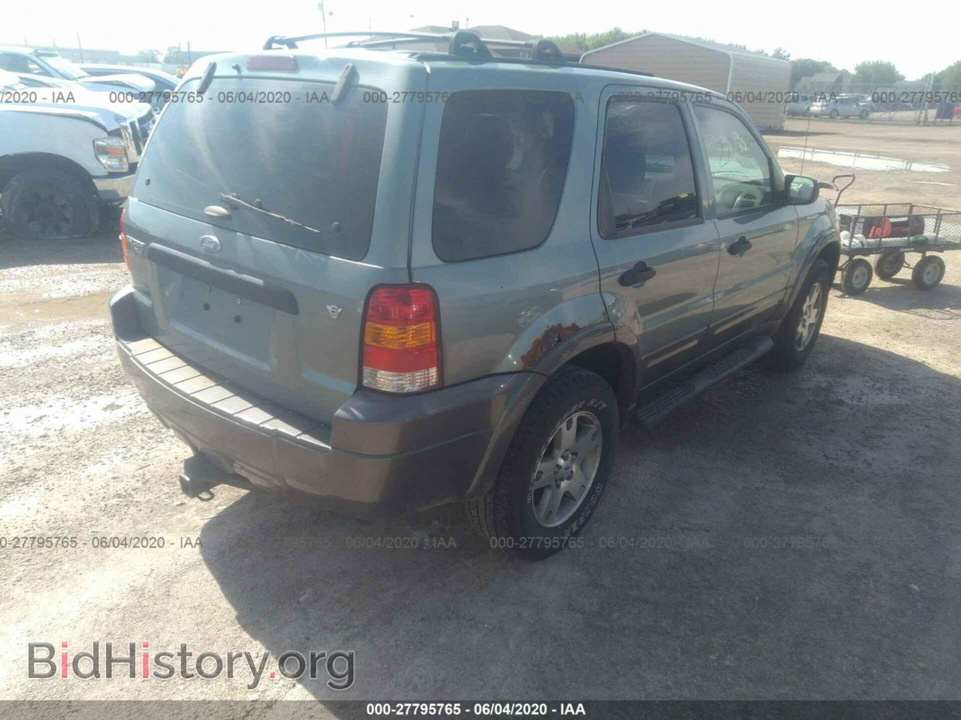 2005 FORD ESCAPE - VIN: 1FMYU03145KD40576 - Фото 4