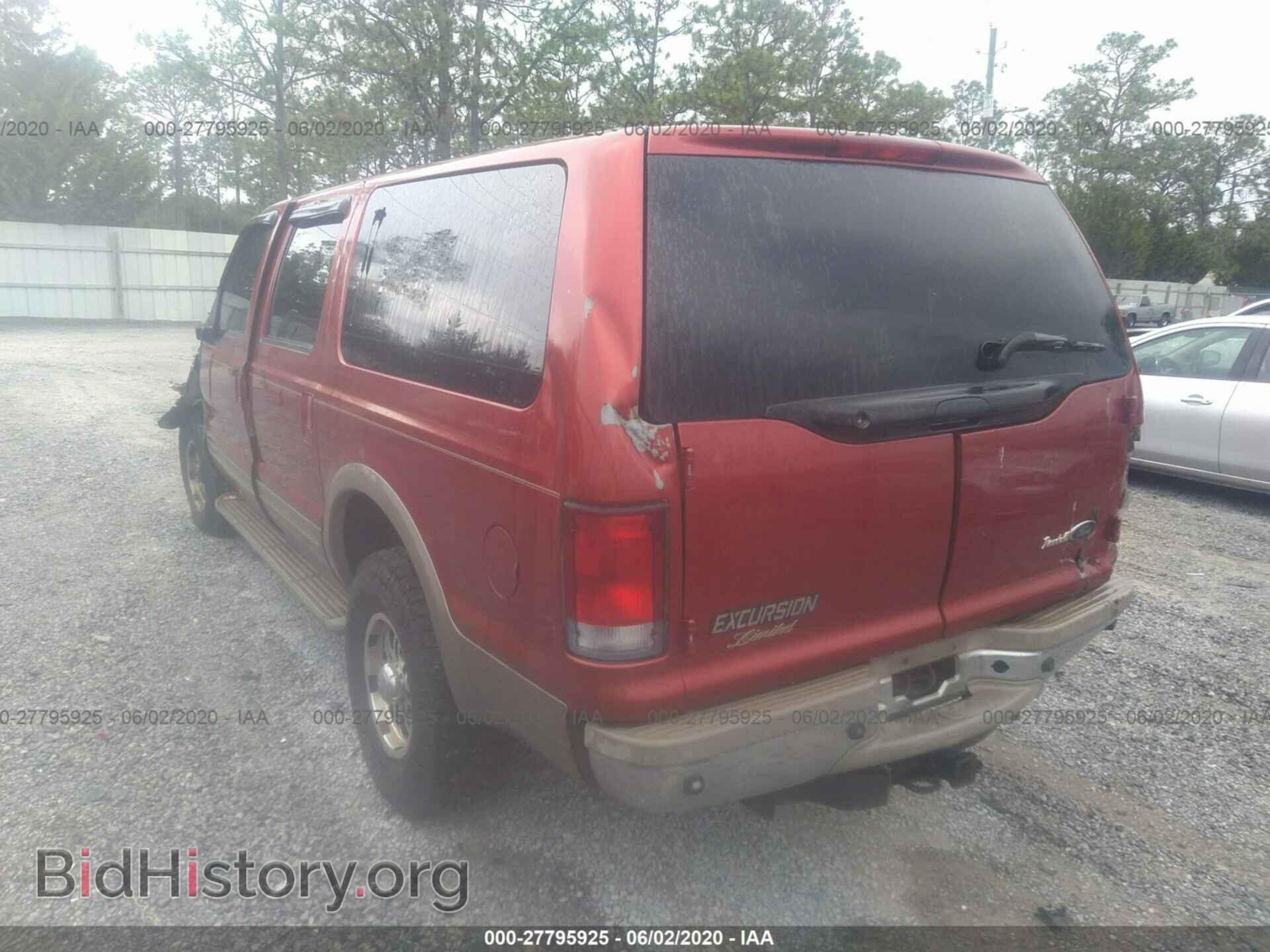 2001 FORD EXCURSION - VIN: 1FMNU43S21EA18871 - Photo 3