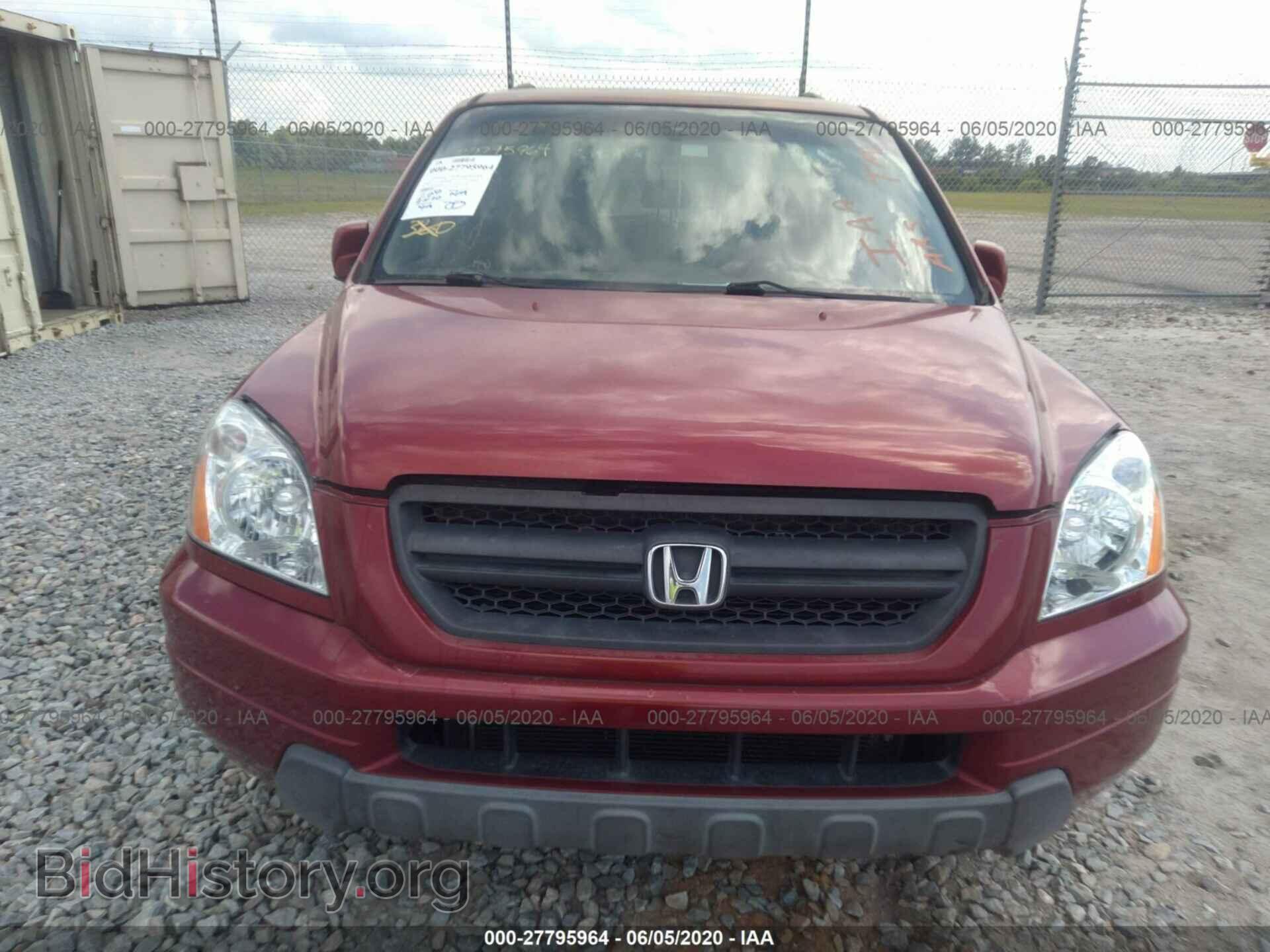 2005 HONDA PILOT - VIN: 5FNYF18445B063917 - Фото 6