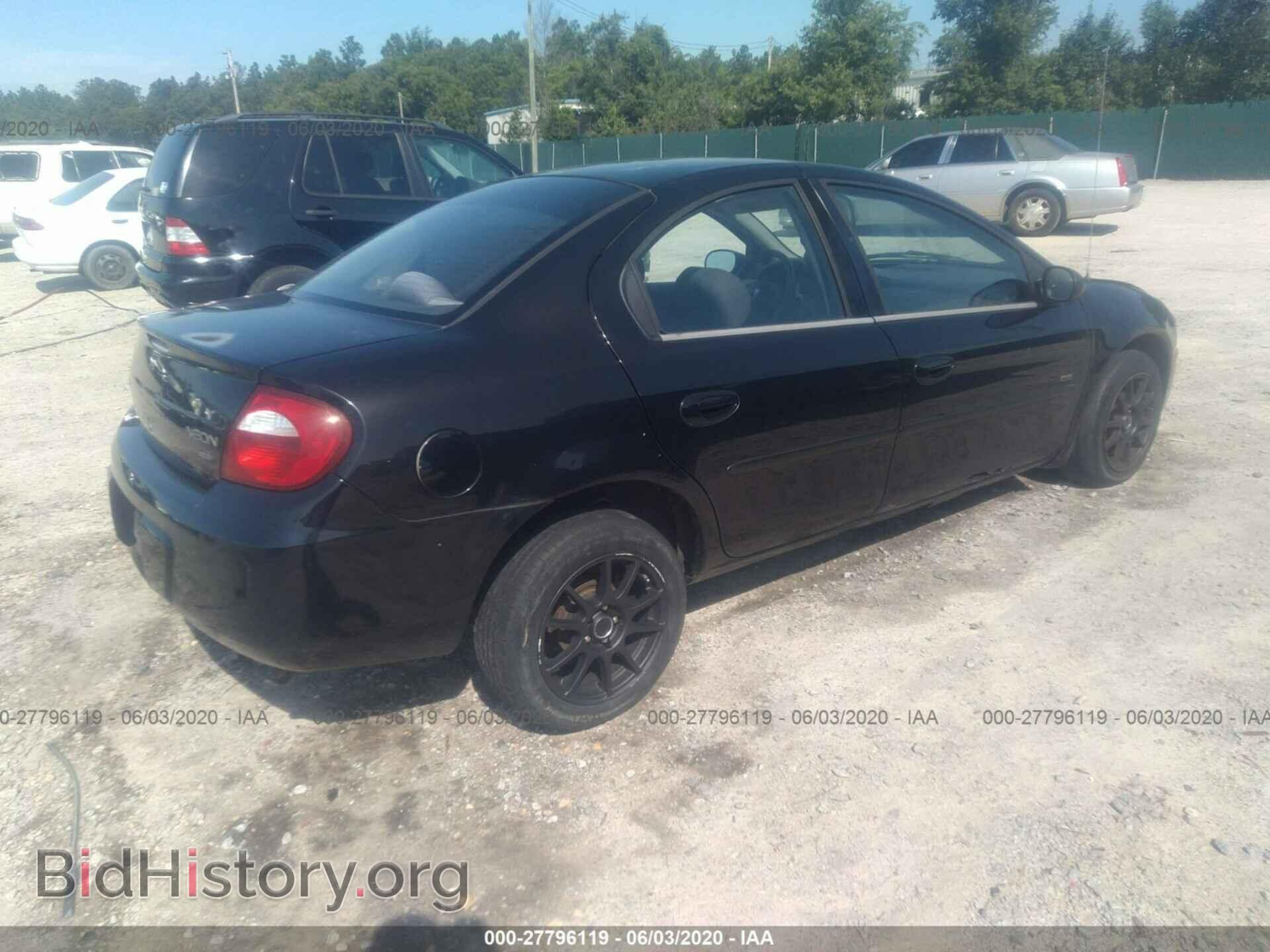 2005 DODGE NEON - VIN: 1B3ES56C25D142446 - Фото 4