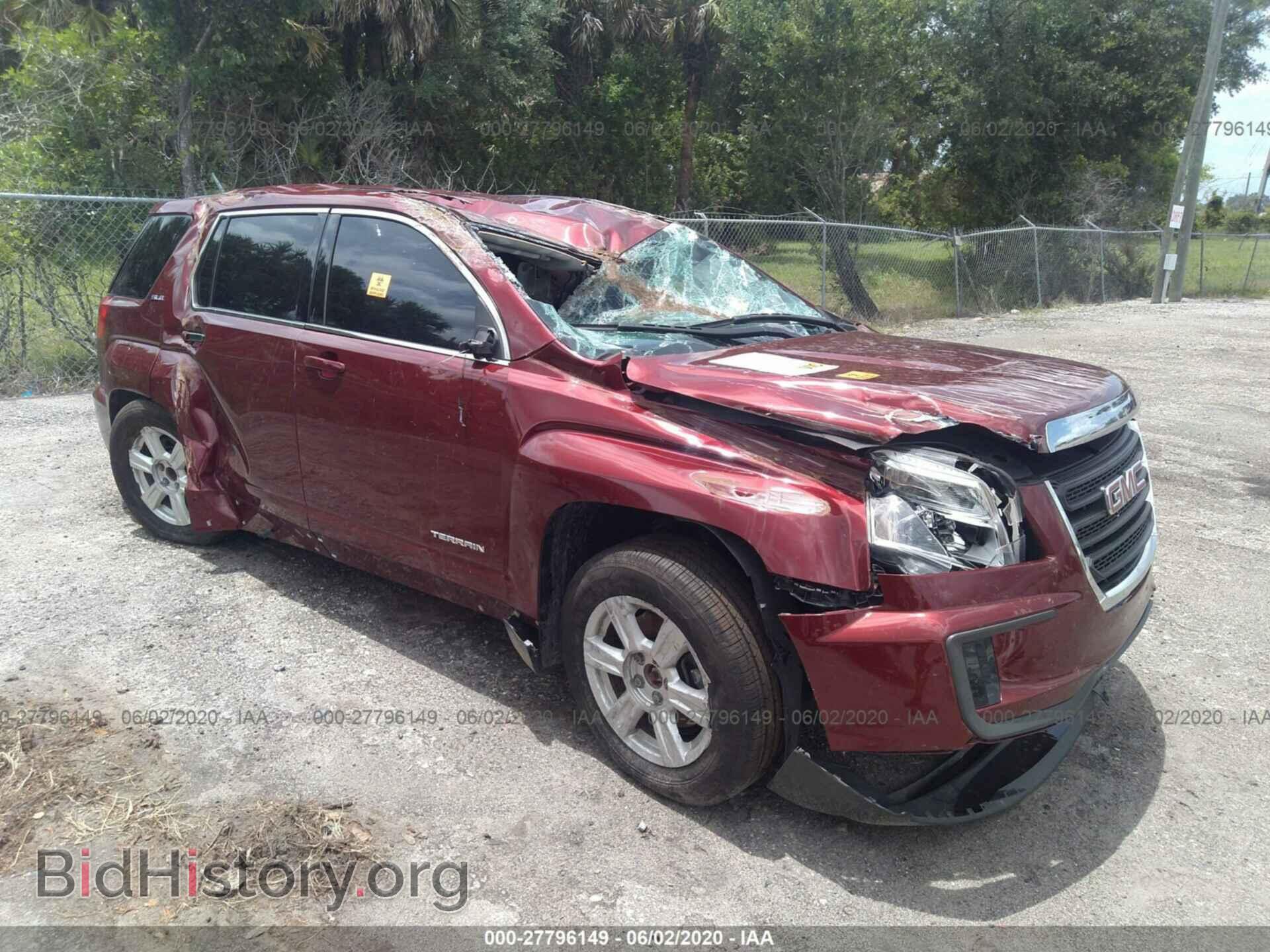 Фотография 2GKALMEKXG6181384 - GMC TERRAIN 2016