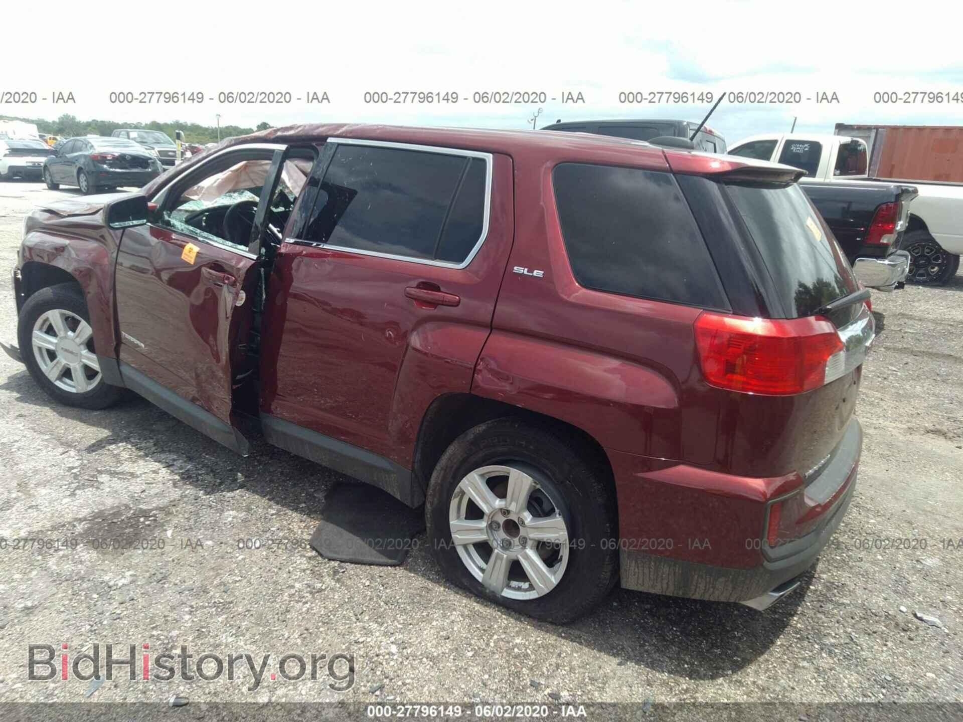 2016 GMC TERRAIN - VIN: 2GKALMEKXG6181384 - Фото 3