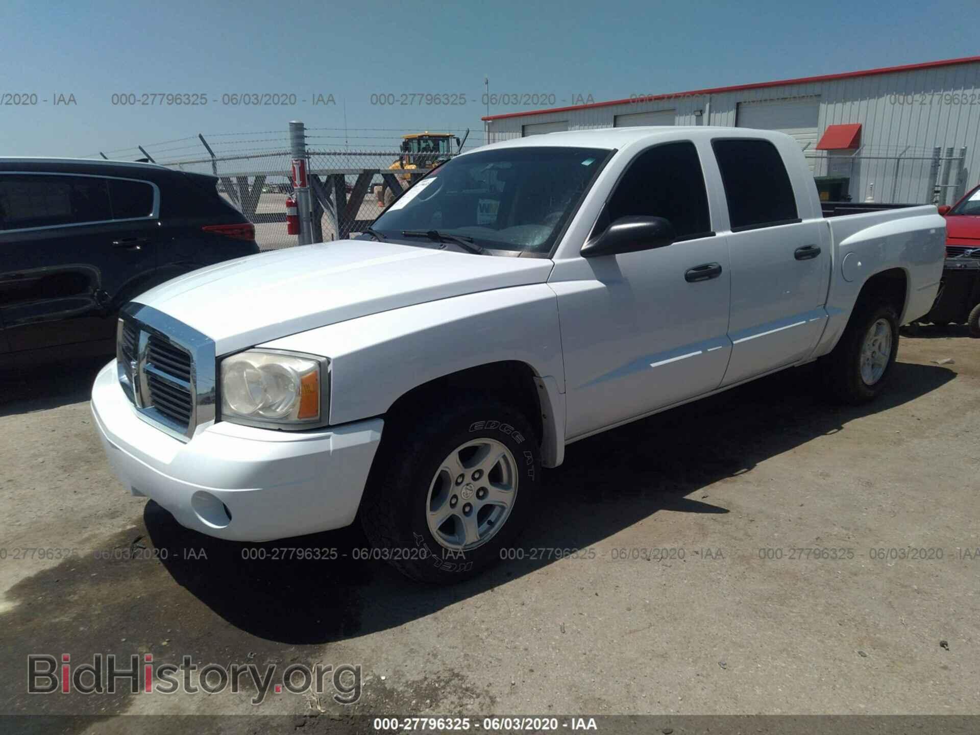 2007 DODGE DAKOTA - VIN: 1D7HW48P87S220968 - Фото 2