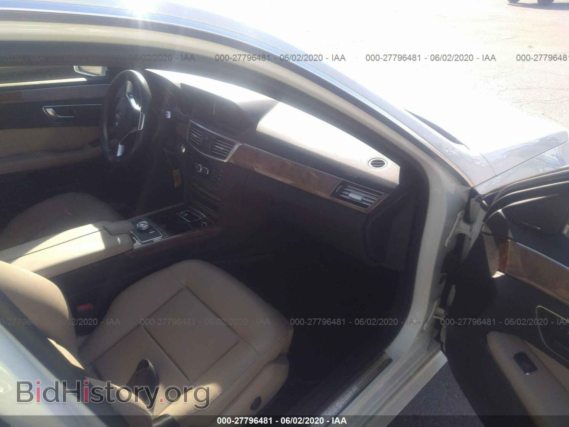 2012 MERCEDES-BENZ E-CLASS - VIN: WDDHF5KB0CA569268 - Фото 5