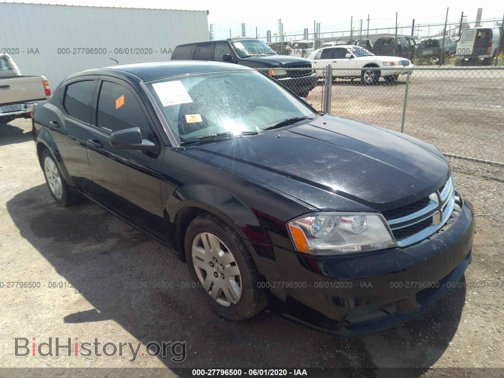 Photo 1C3CDZAB9CN211960 - DODGE AVENGER 2012