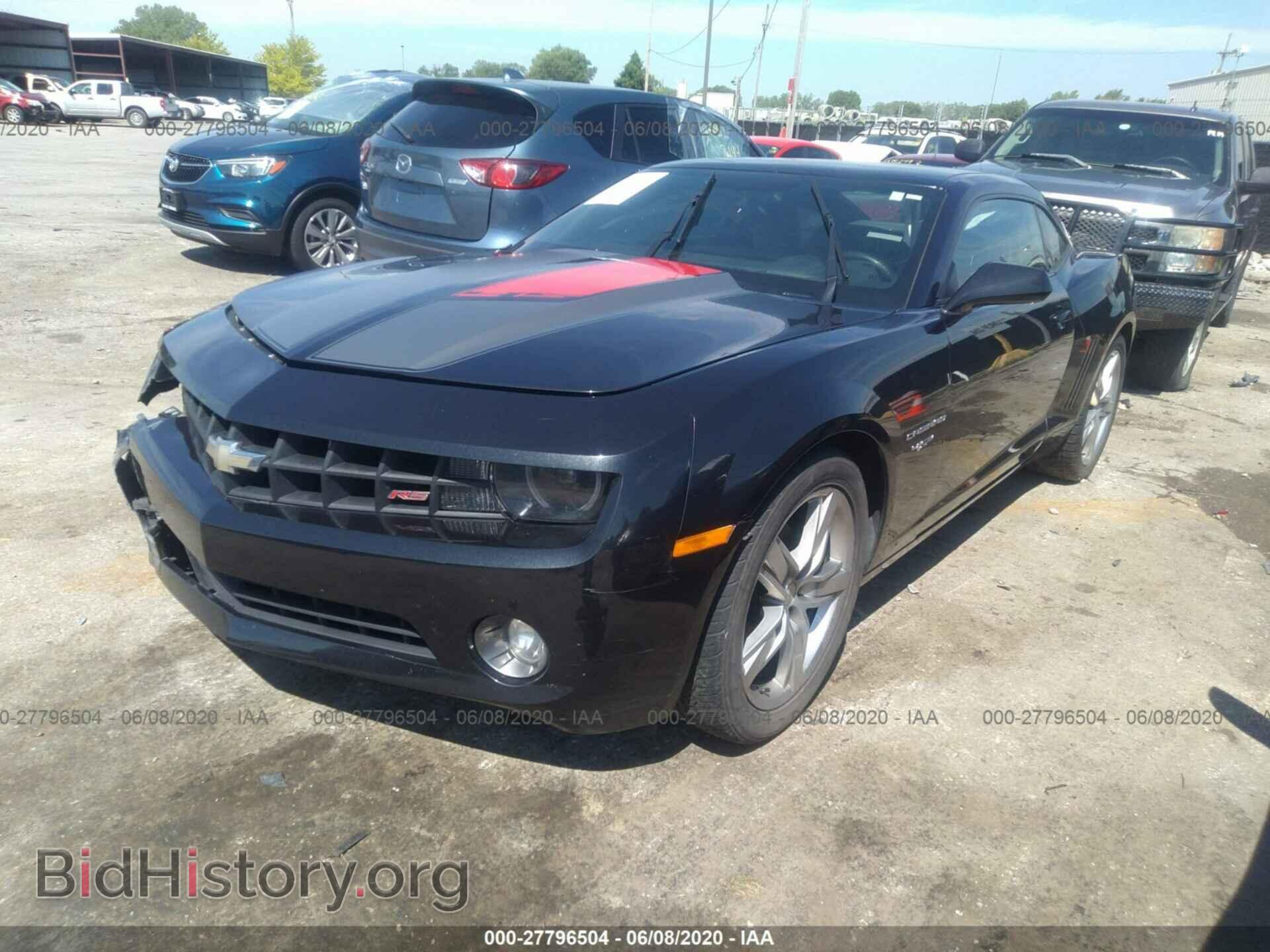 2012 CHEVROLET CAMARO - VIN: 2G1FC1E30C9127280 - Фото 2