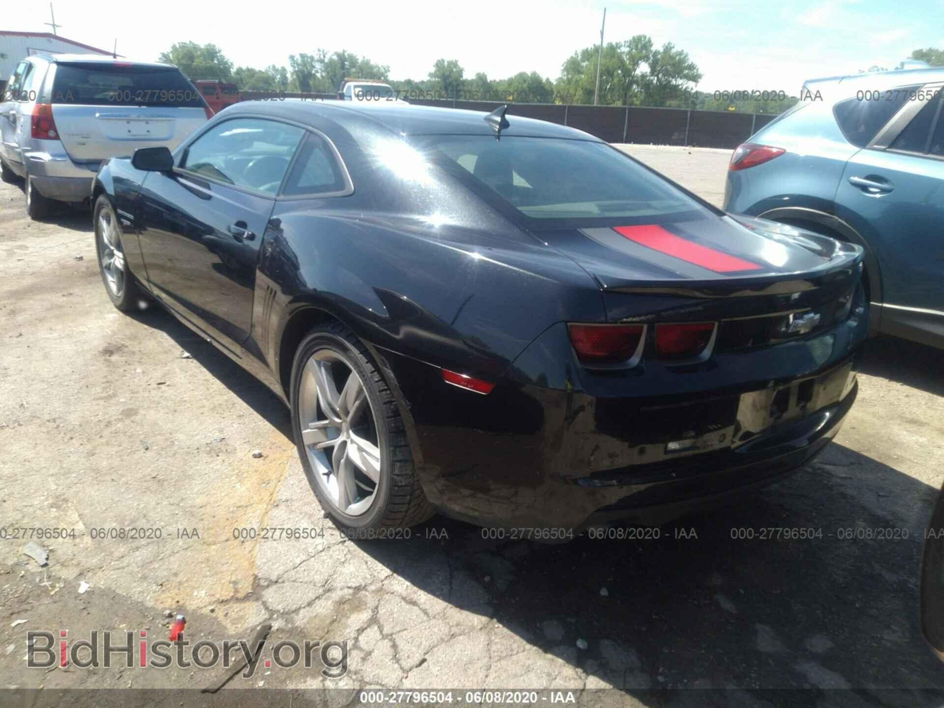 2012 CHEVROLET CAMARO - VIN: 2G1FC1E30C9127280 - Фото 3