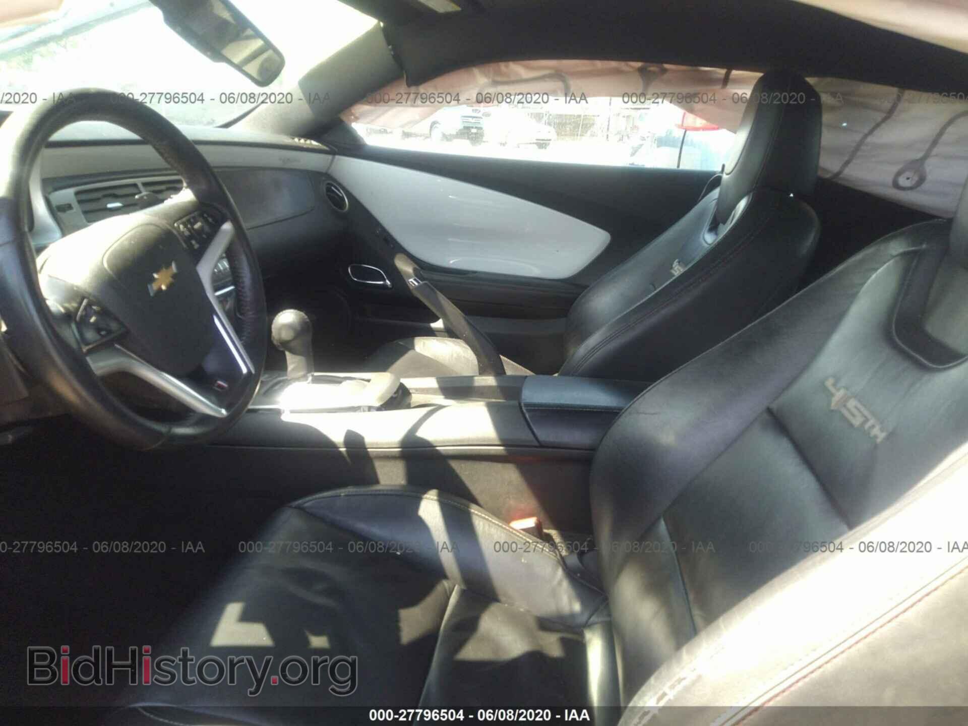2012 CHEVROLET CAMARO - VIN: 2G1FC1E30C9127280 - Фото 5