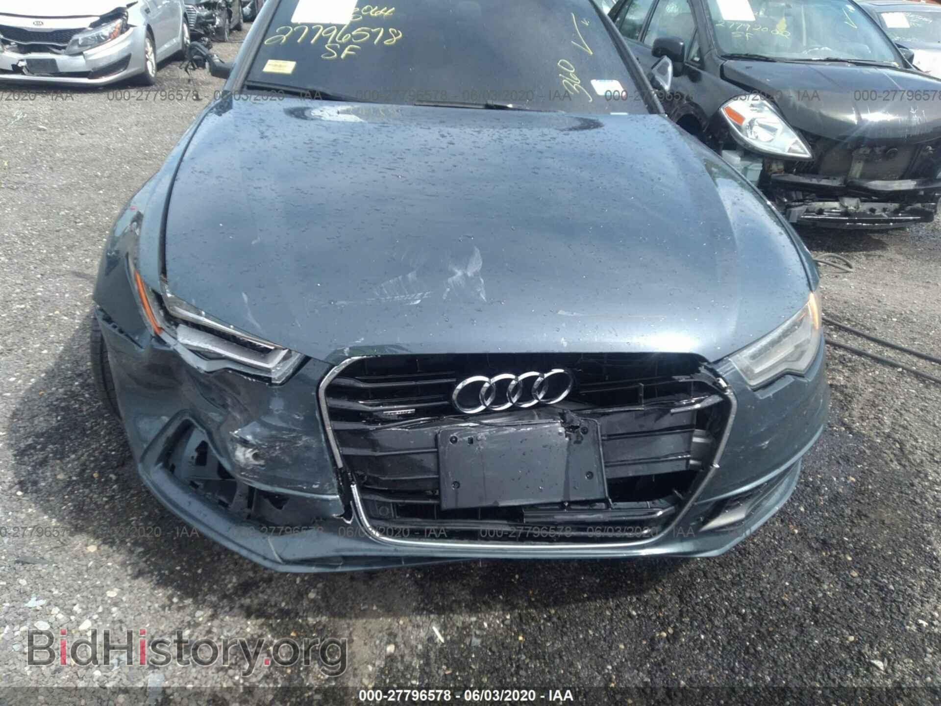 2013 AUDI A6 - VIN: WAUHGAFC6DN064698 - Фото 6