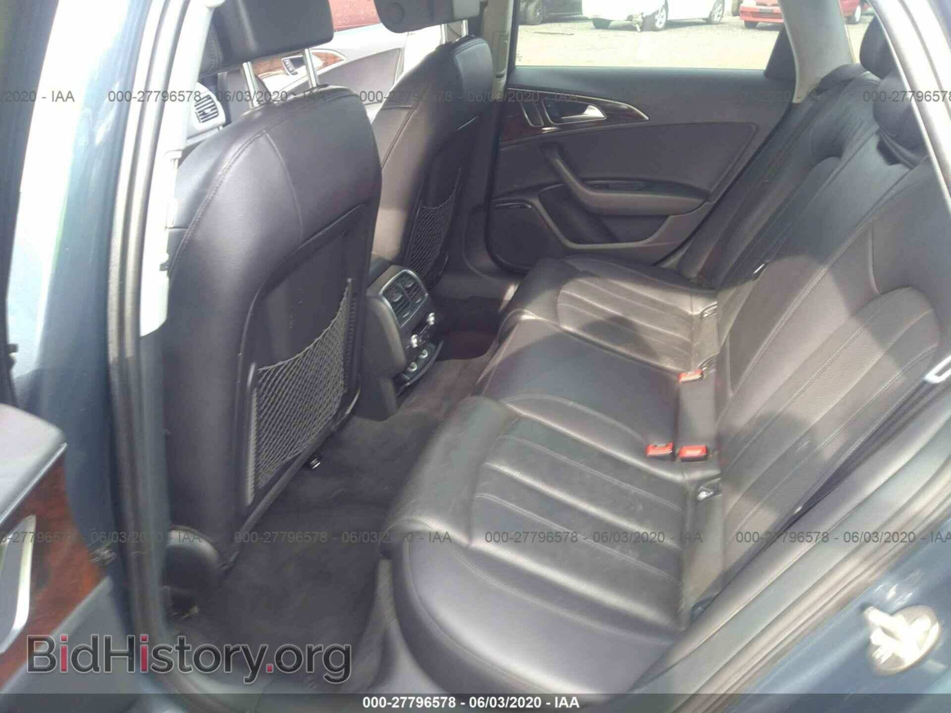 2013 AUDI A6 - VIN: WAUHGAFC6DN064698 - Фото 8