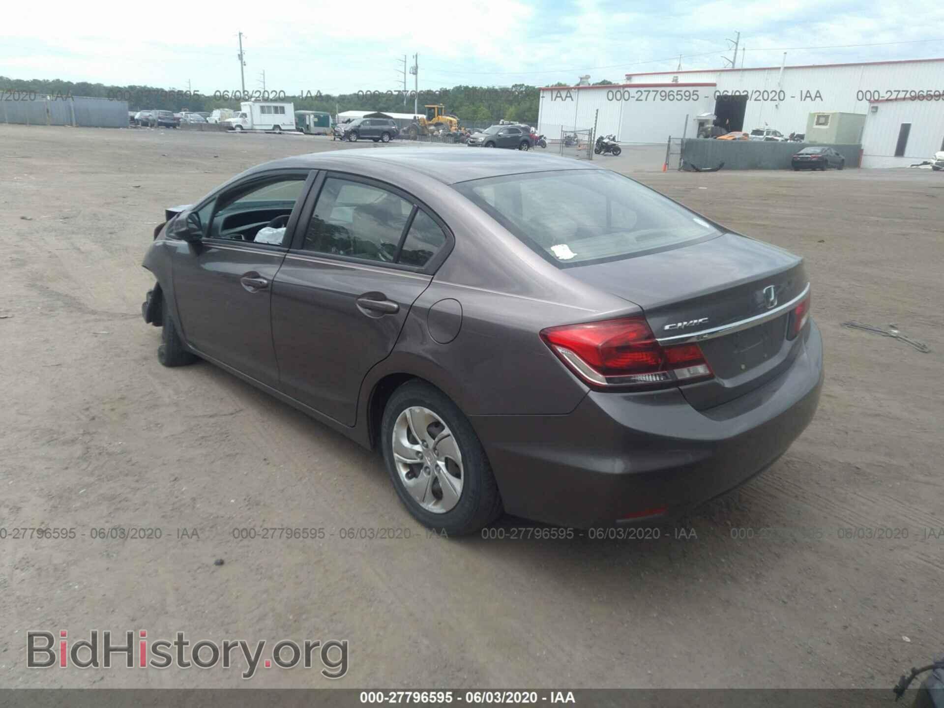 2013 HONDA CIVIC SDN - VIN: 19XFB2F59DE216882 - Фото 3