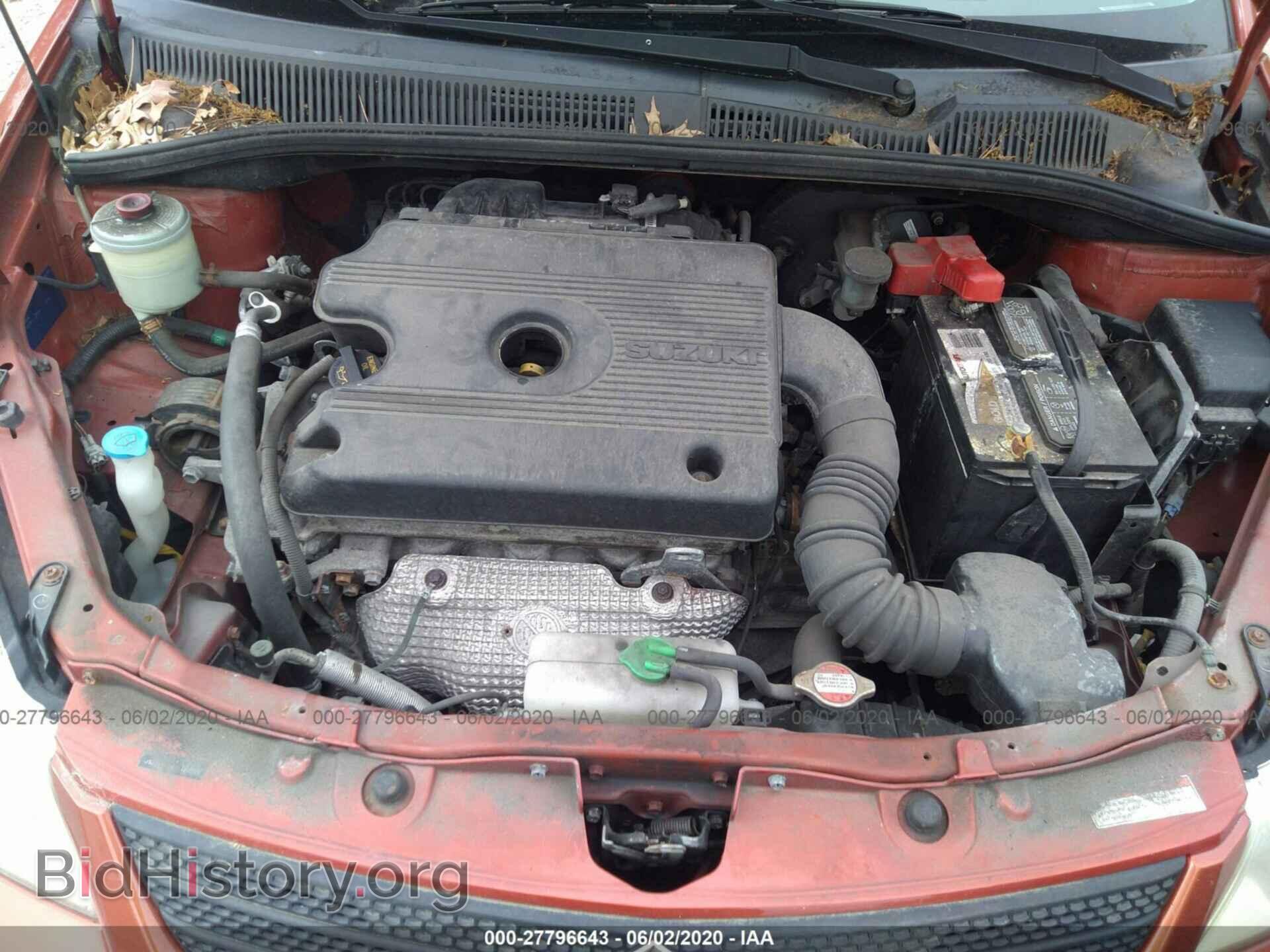 2007 SUZUKI SX4 - VIN: JS2YB413575102653 - Фото 10
