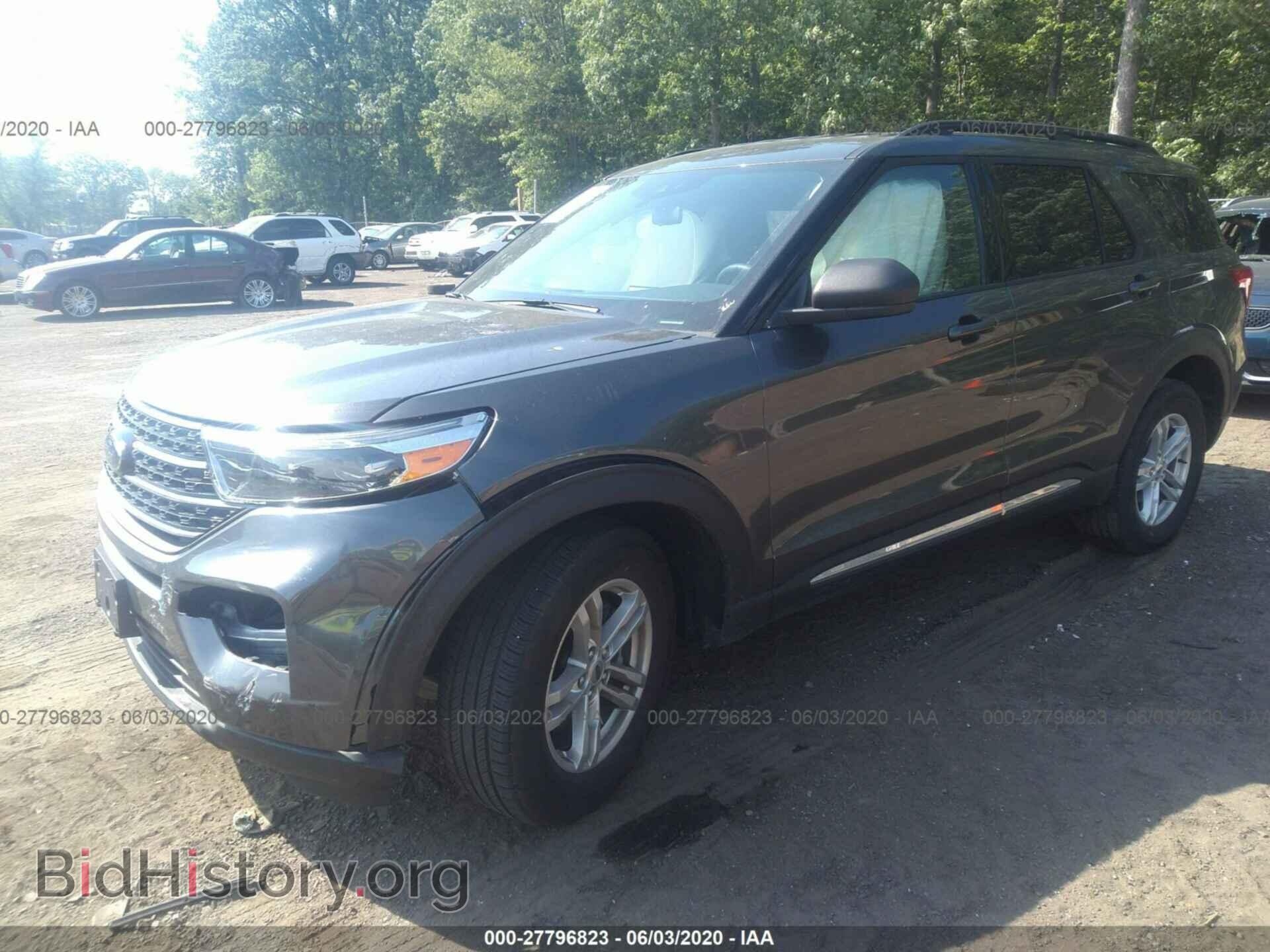 2020 FORD EXPLORER - VIN: 1FMSK8DH9LGB09808 - Фото 2
