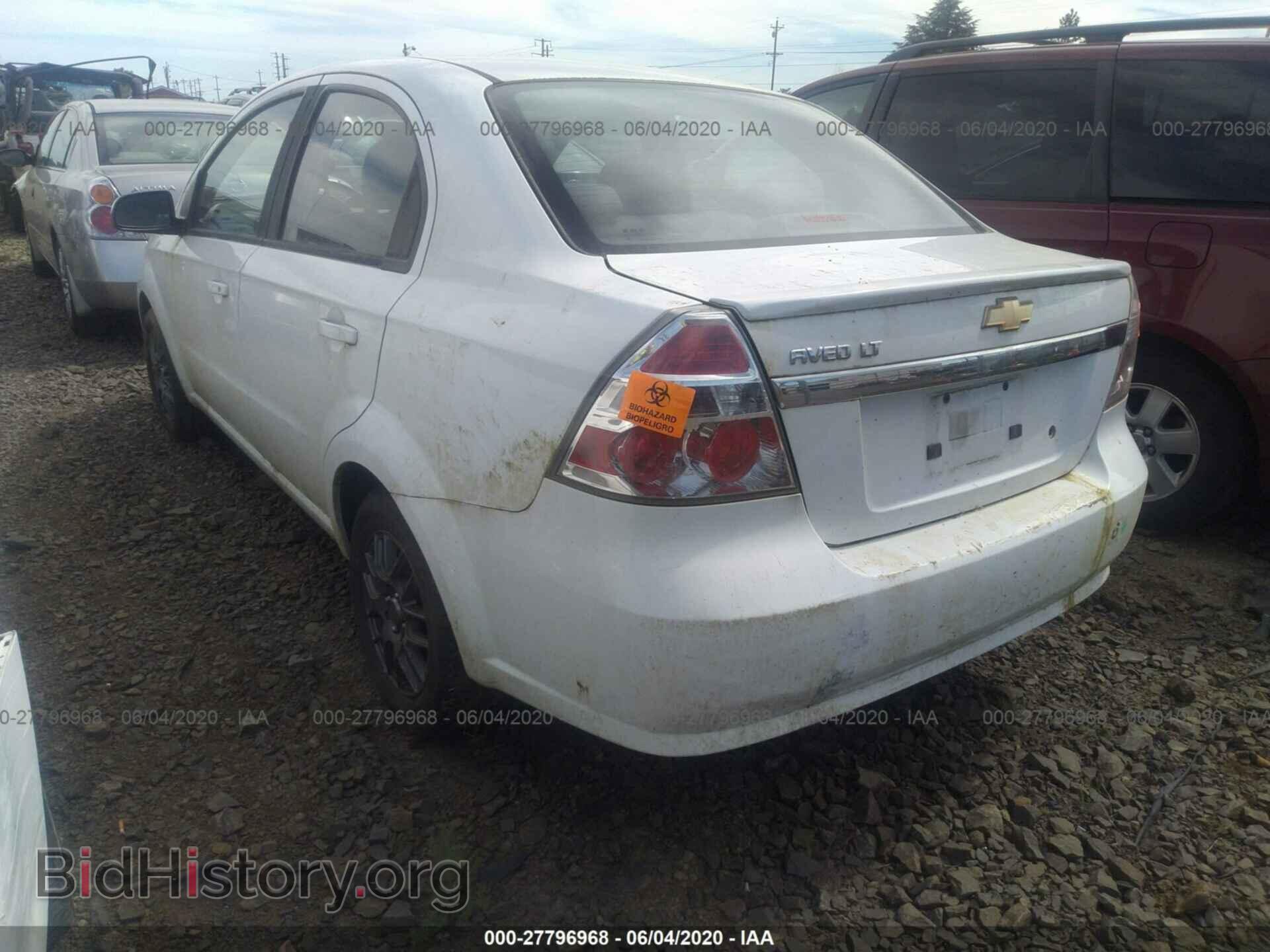 2011 CHEVROLET AVEO - VIN: KL1TD5DE4BB246004 - Фото 3
