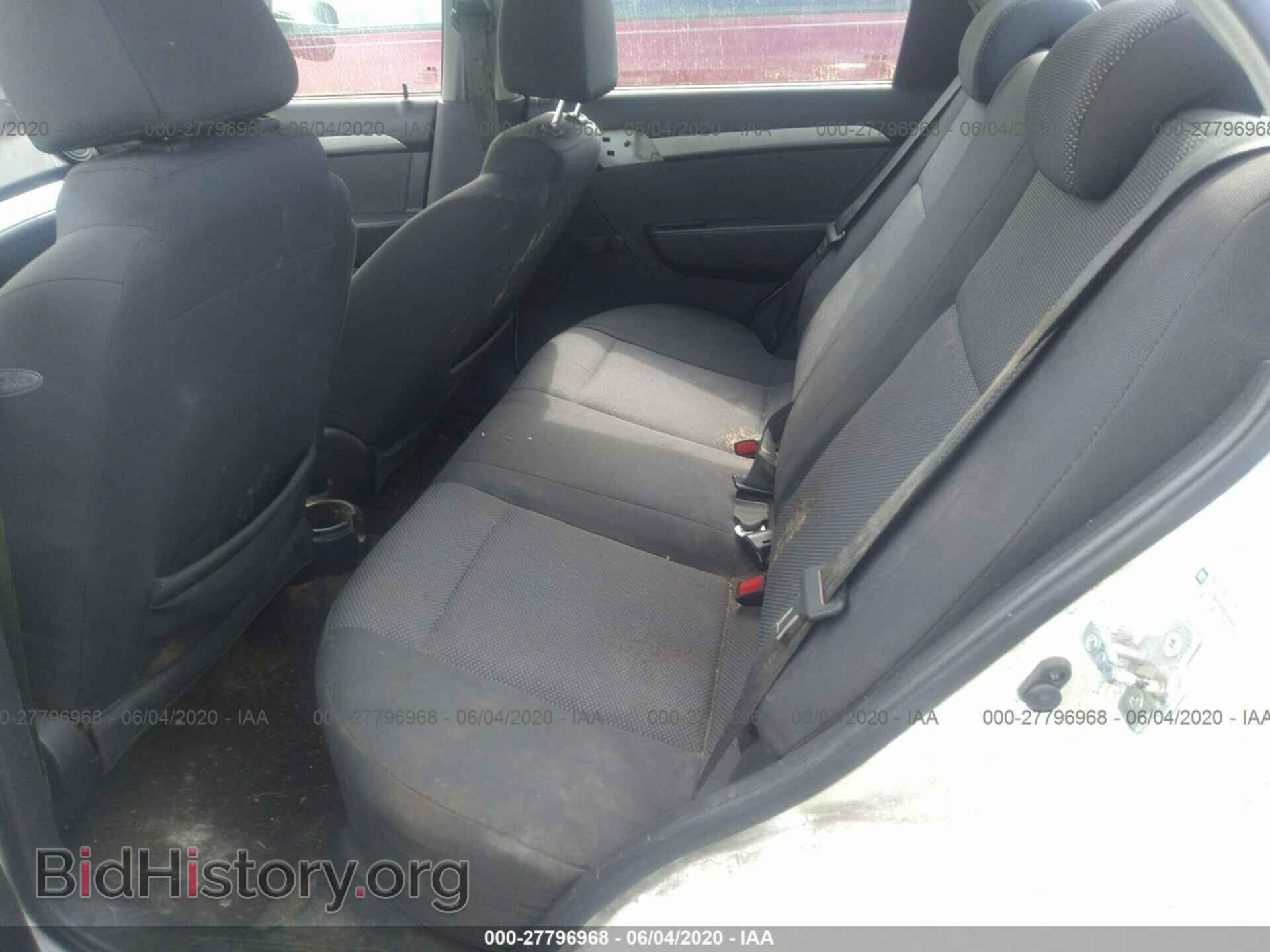 2011 CHEVROLET AVEO - VIN: KL1TD5DE4BB246004 - Фото 8