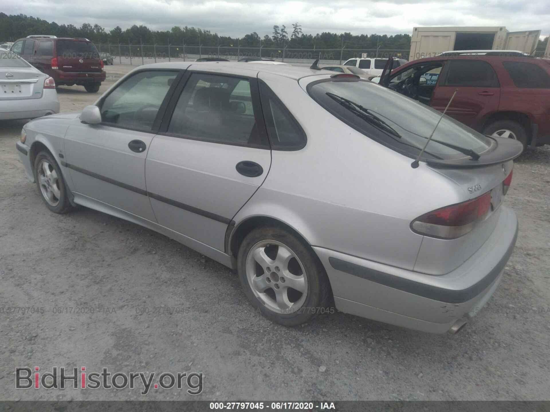 2001 SAAB 9-3 - VIN: YS3DF58K712023809 - Фото 3