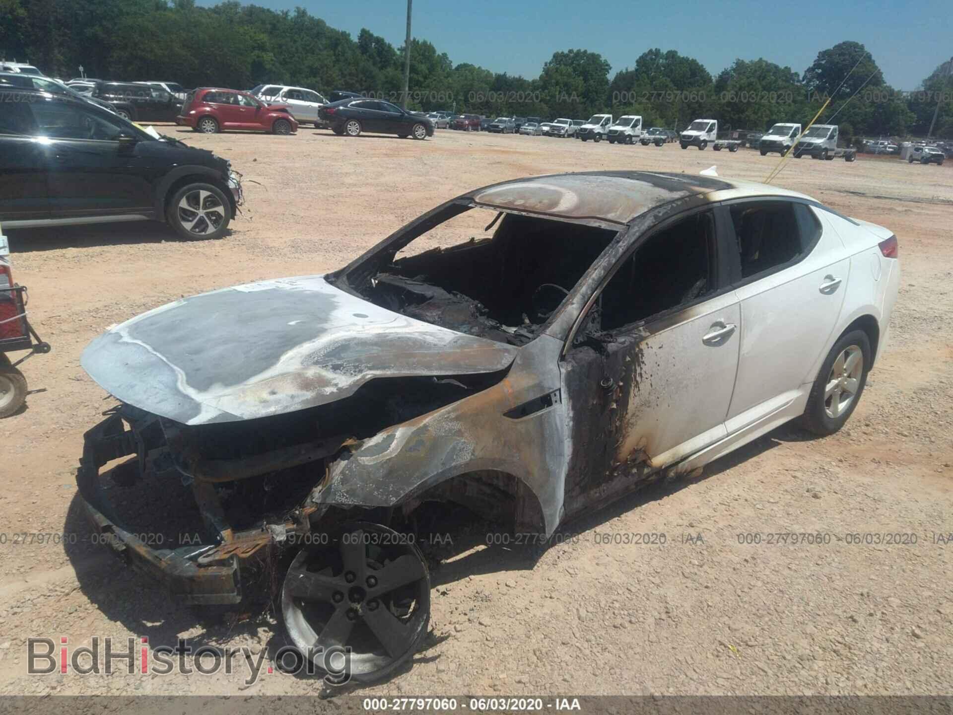 2014 KIA OPTIMA - VIN: KNAGM4A77E5469020 - Photo 2