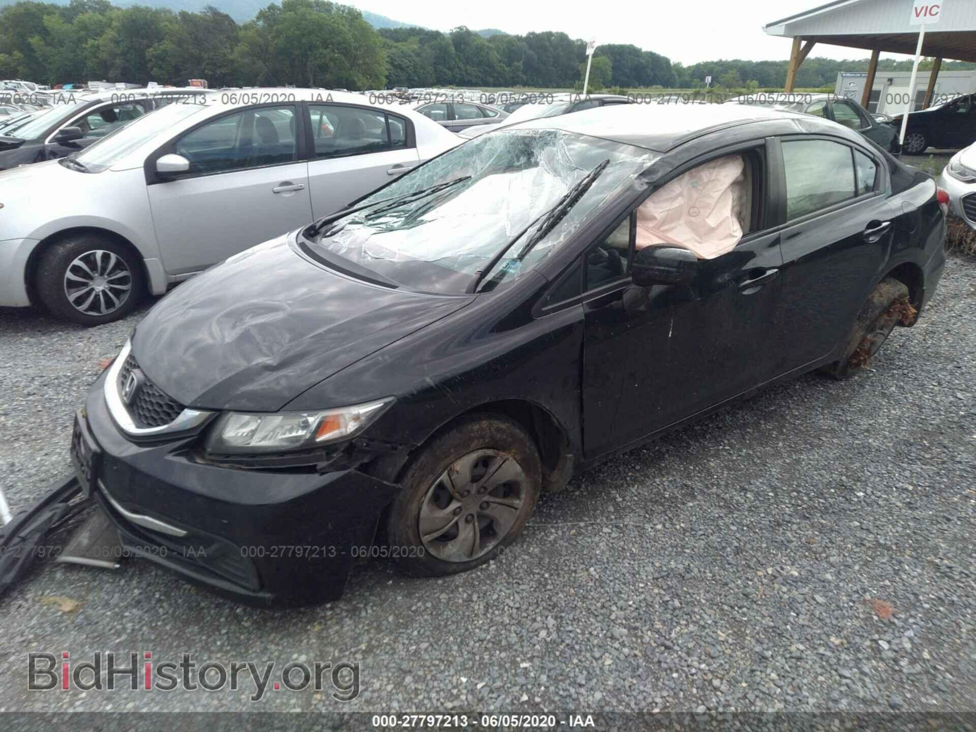 2014 Honda Civic - VIN: 2HGFB2F5XEH537448 - Photo 2