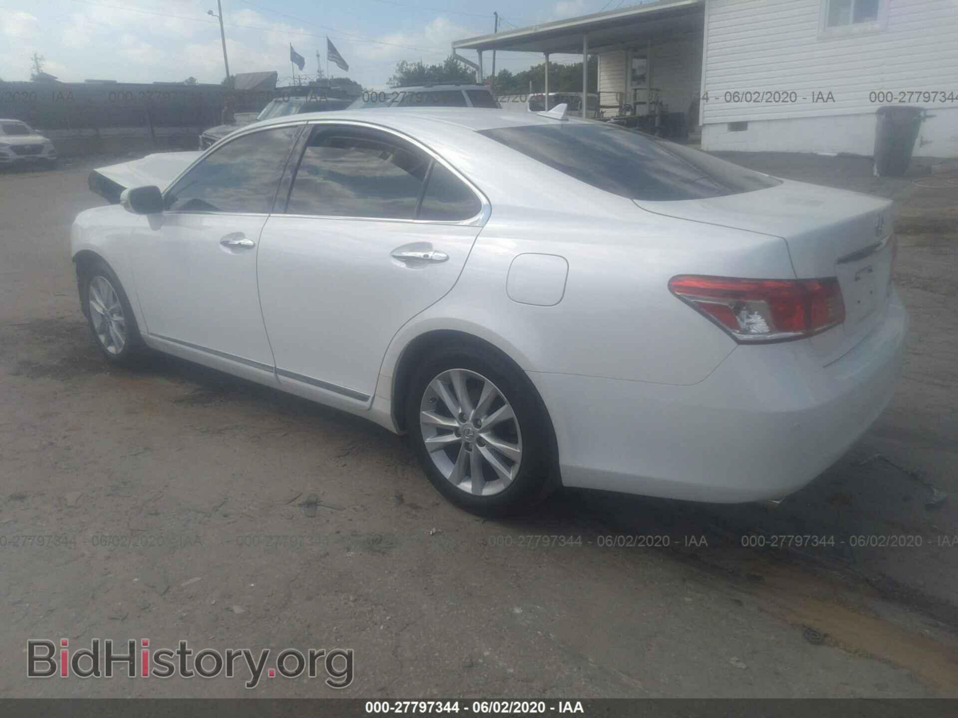 2011 LEXUS ES 350 - VIN: JTHBK1EG6B2425906 - Фото 3