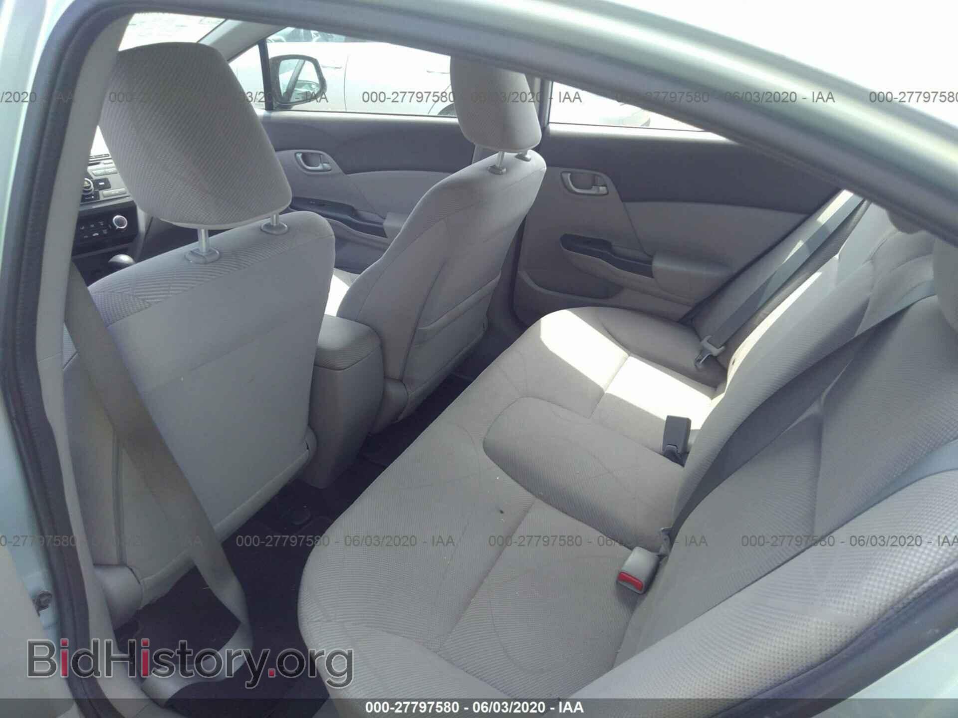2012 HONDA CIVIC - VIN: 2HGFB2F55CH586084 - Фото 8