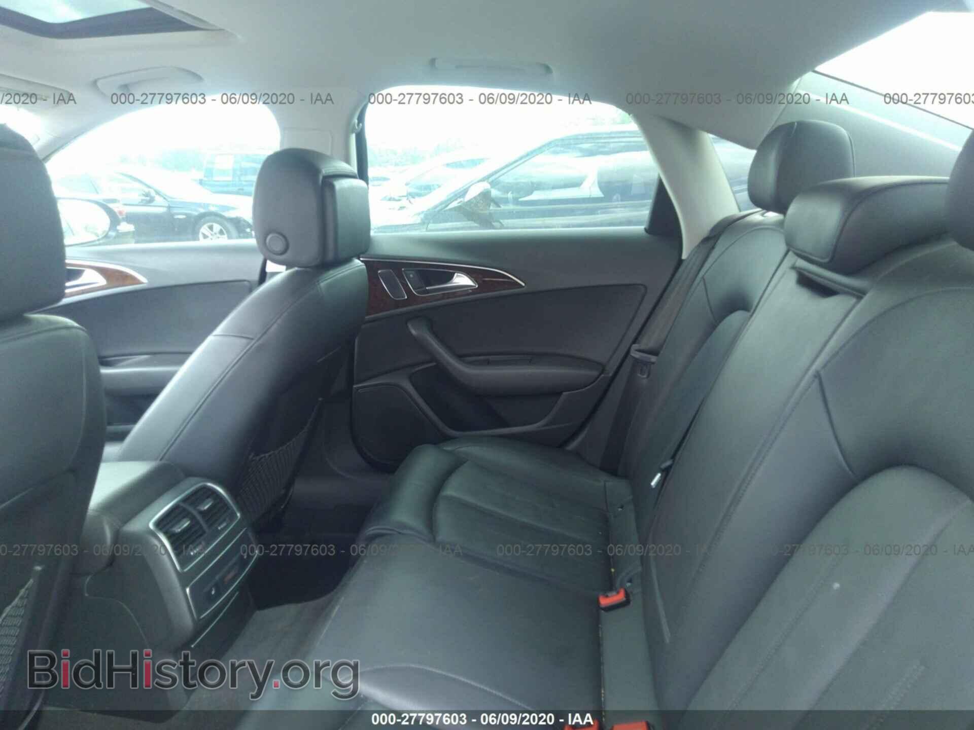 2012 AUDI A6 - VIN: WAUGGAFC4CN081154 - Фото 8