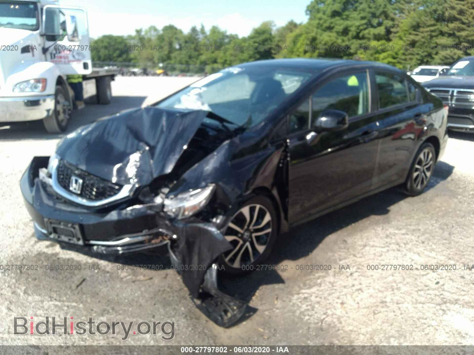 2013 HONDA CIVIC - VIN: 19XFB2F83DE266784 - Фото 2