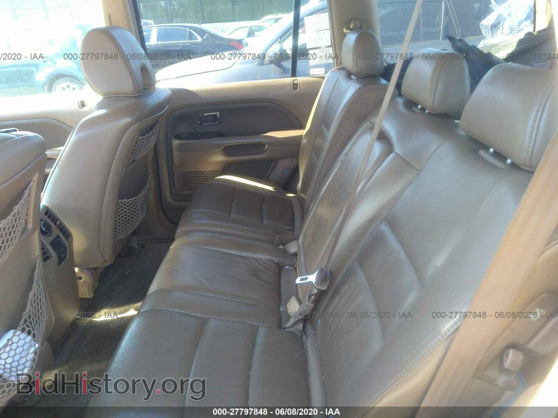 2006 HONDA PILOT - VIN: 5FNYF18746B018004 - Фото 8