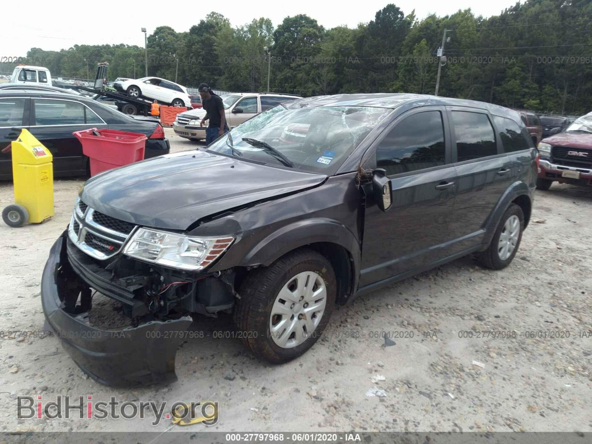 2014 DODGE JOURNEY - VIN: 3C4PDCAB4ET256429 - Фото 2