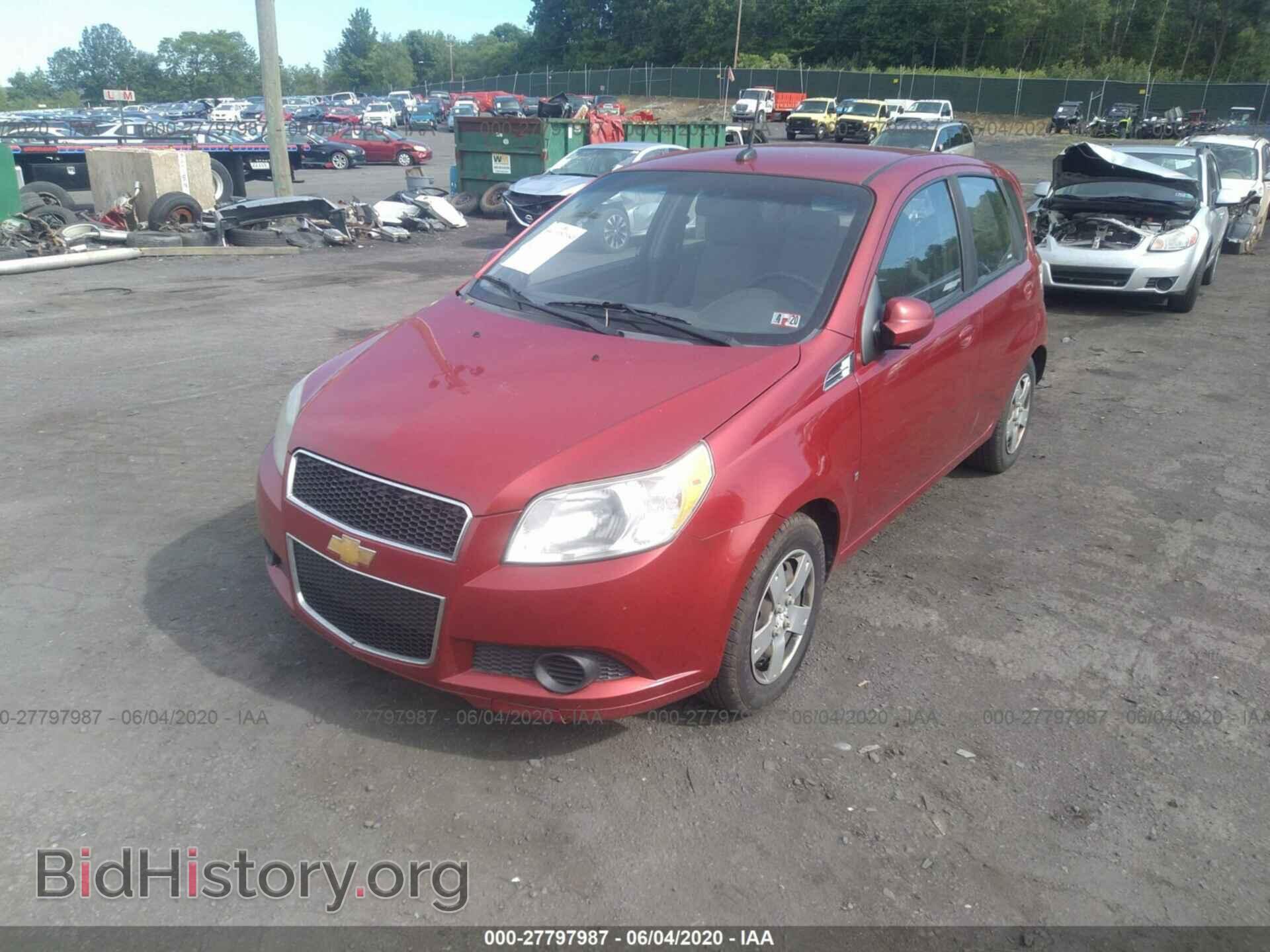 2009 CHEVROLET AVEO - VIN: KL1TD66E89B356972 - Фото 6