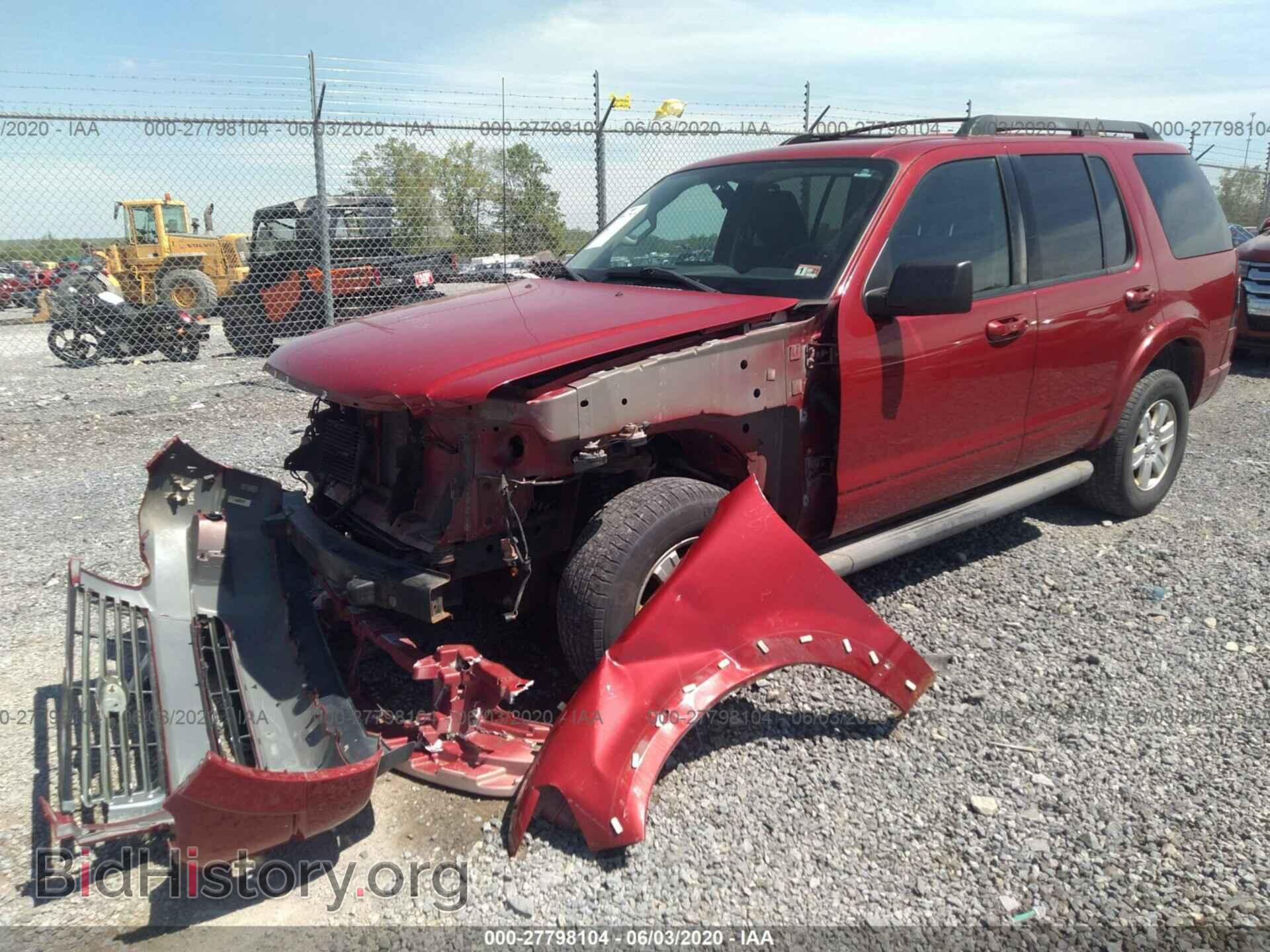 2010 FORD EXPLORER - VIN: 1FMEU7DE6AUA45586 - Photo 2