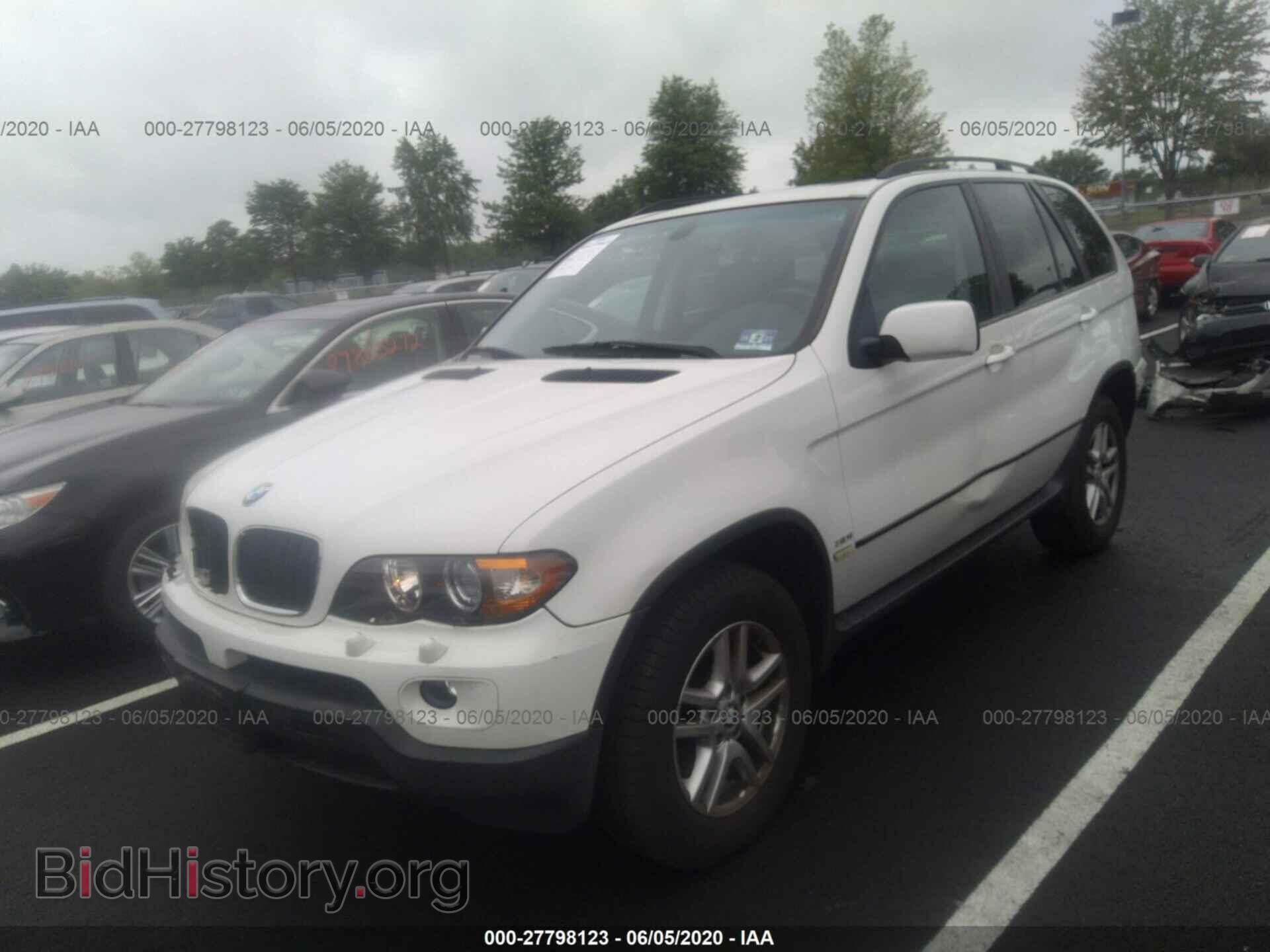 2006 BMW X5 - VIN: 5UXFA13566LY44831 - Фото 2