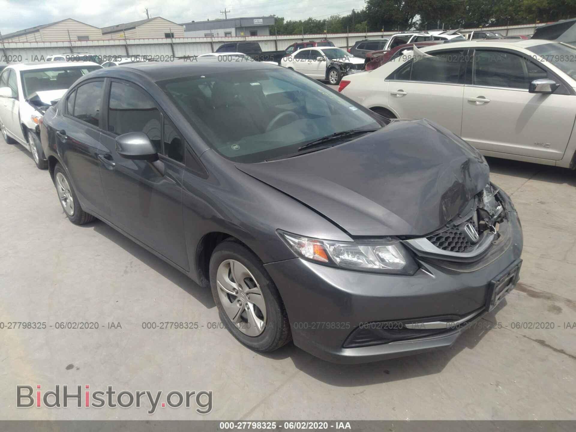 Фотография 2HGFB2F56DH548252 - HONDA CIVIC 2013