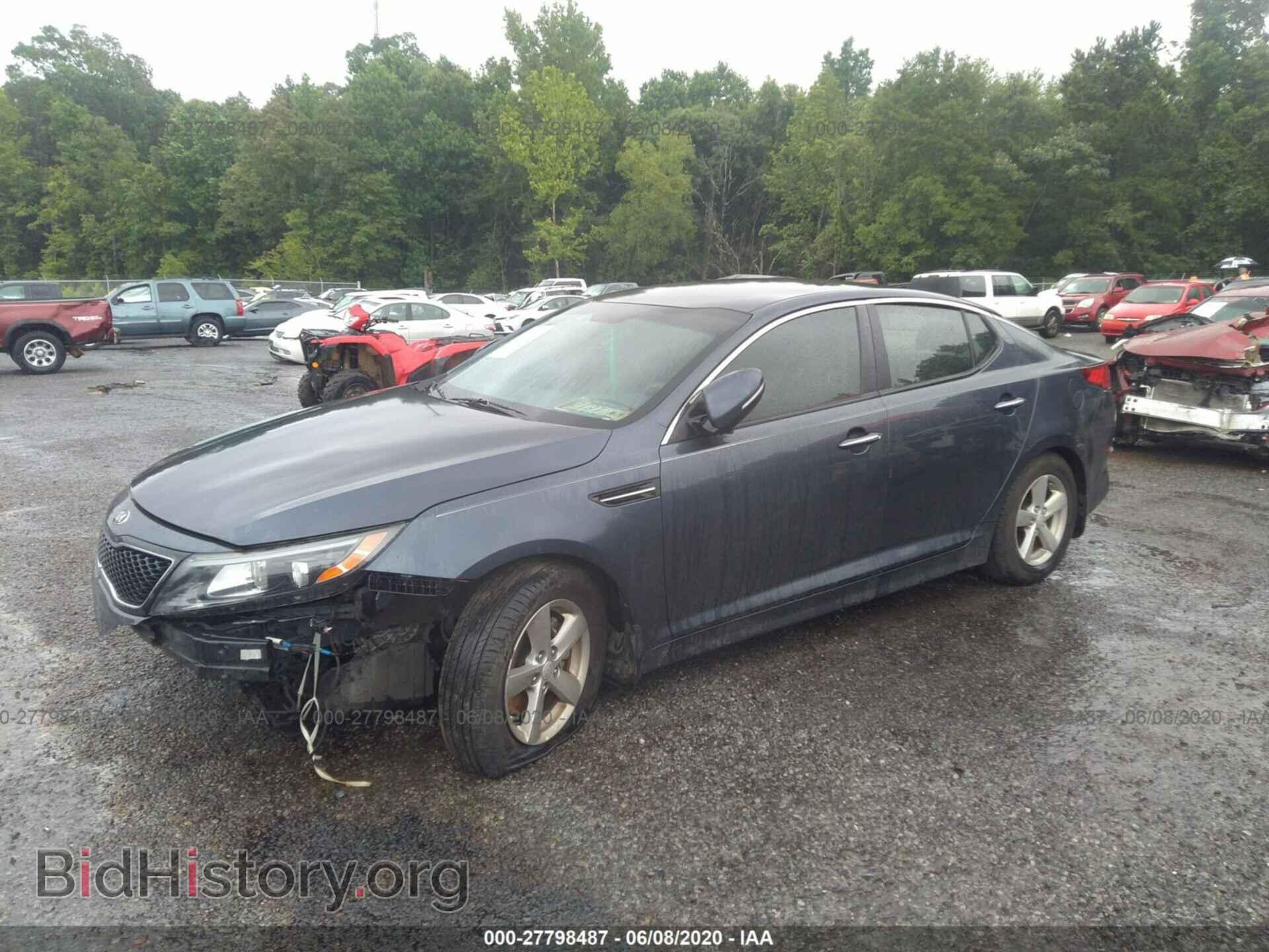 2015 KIA OPTIMA - VIN: 5XXGM4A75FG438185 - Фото 2