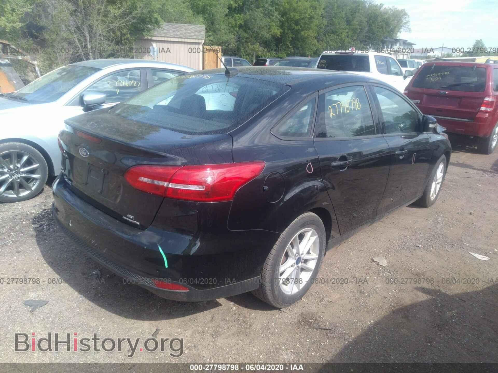 2015 FORD FOCUS - VIN: 1FADP3F2XFL348540 - Фото 4