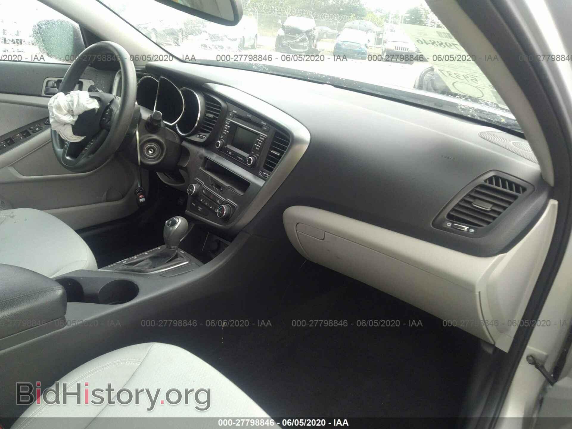 2013 KIA OPTIMA - VIN: KNAGM4A77D5378201 - Фото 5