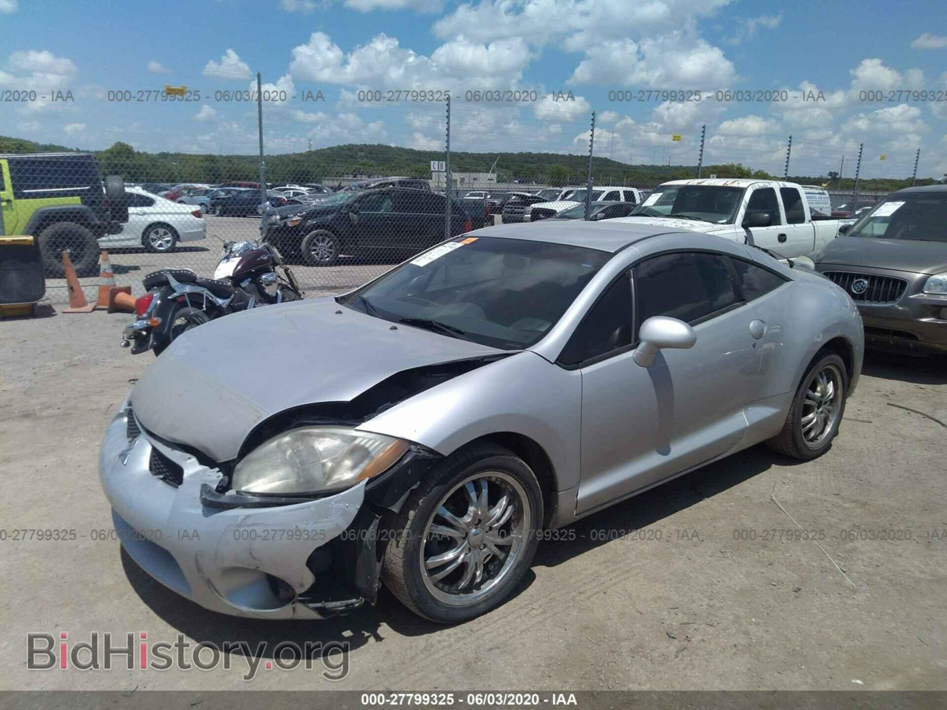 2006 MITSUBISHI ECLIPSE - VIN: 4A3AK24F16E005483 - Фото 2