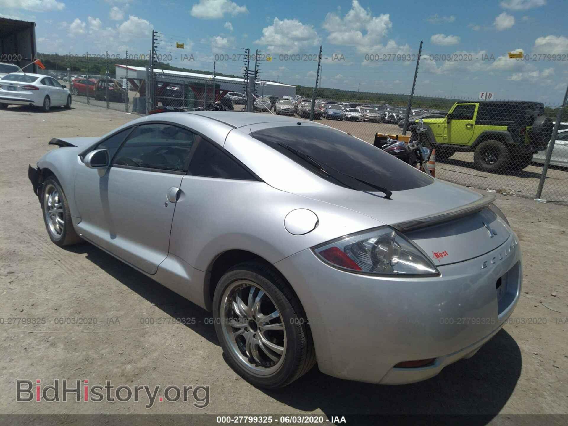 2006 MITSUBISHI ECLIPSE - VIN: 4A3AK24F16E005483 - Фото 3