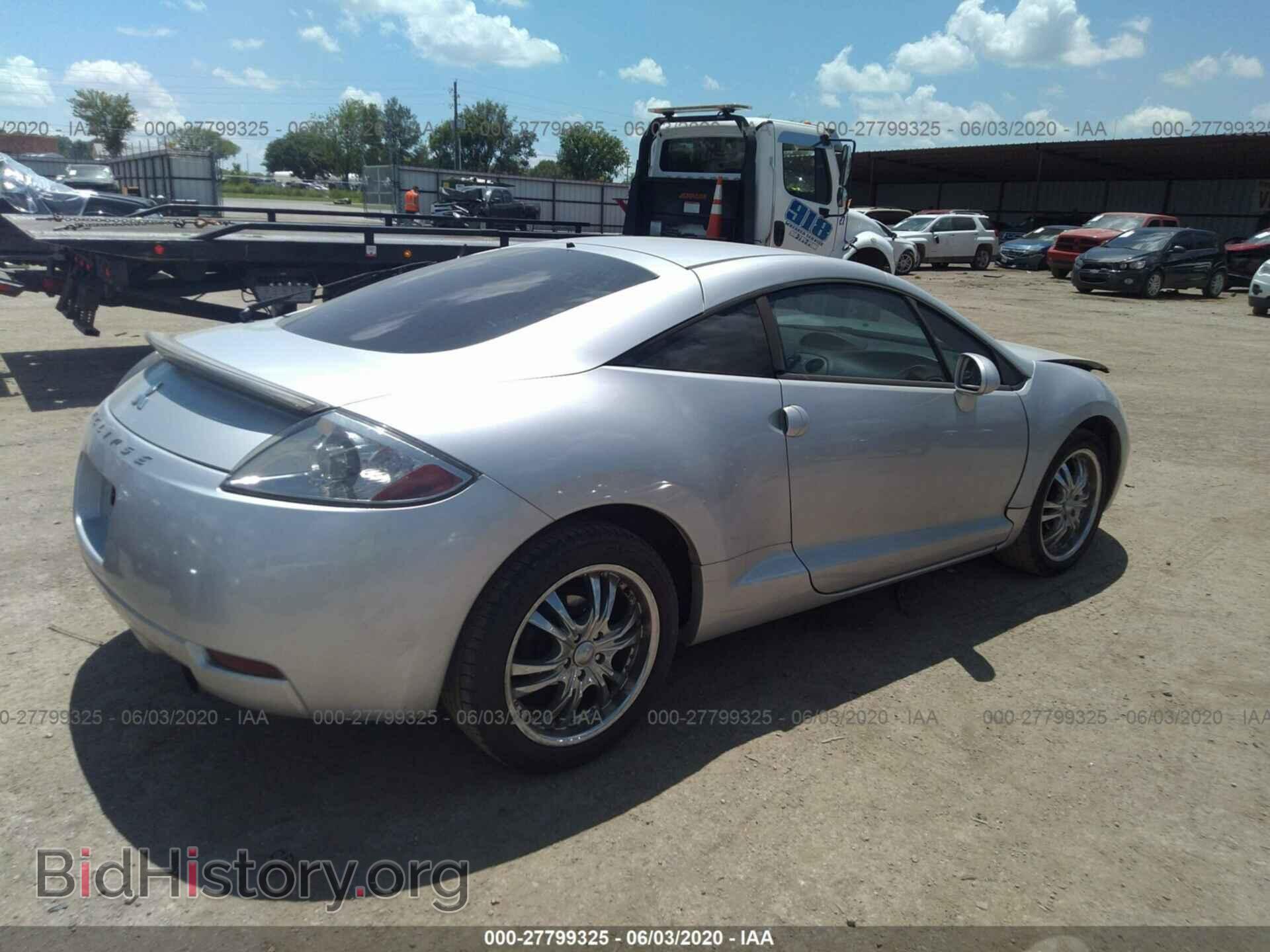 2006 MITSUBISHI ECLIPSE - VIN: 4A3AK24F16E005483 - Фото 4