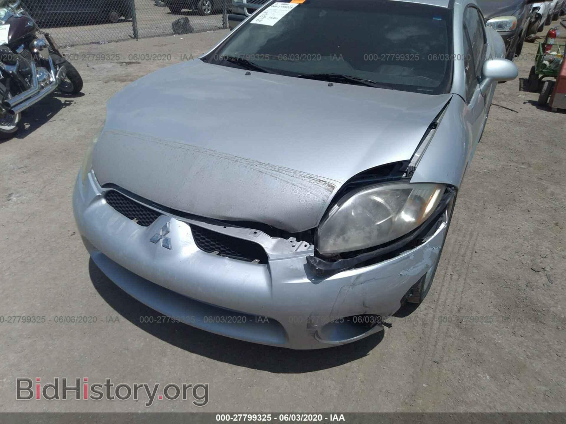 2006 MITSUBISHI ECLIPSE - VIN: 4A3AK24F16E005483 - Фото 6