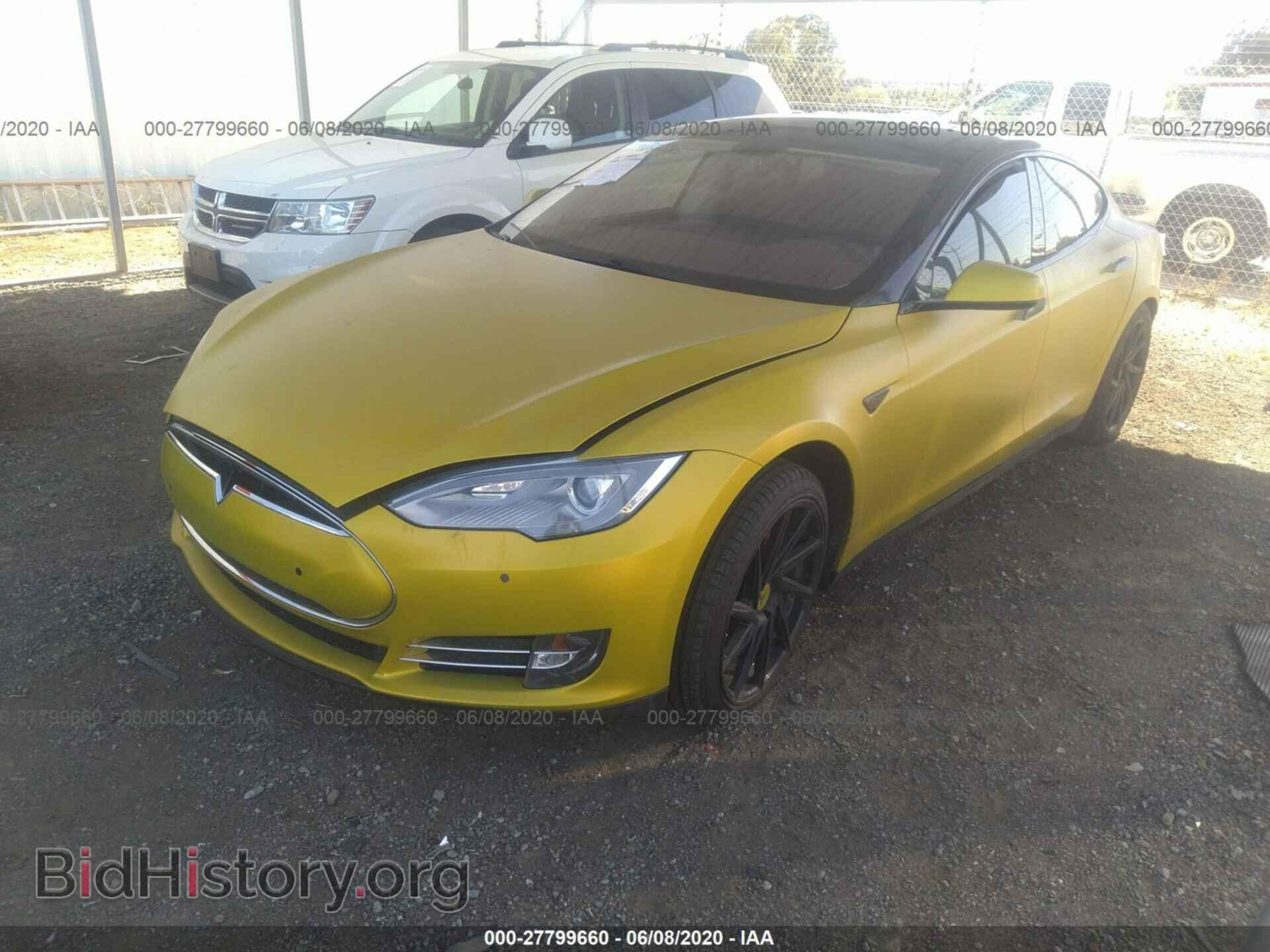 2013 TESLA MODEL S - VIN: 5YJSA1CN9DFP20889 - Фото 2