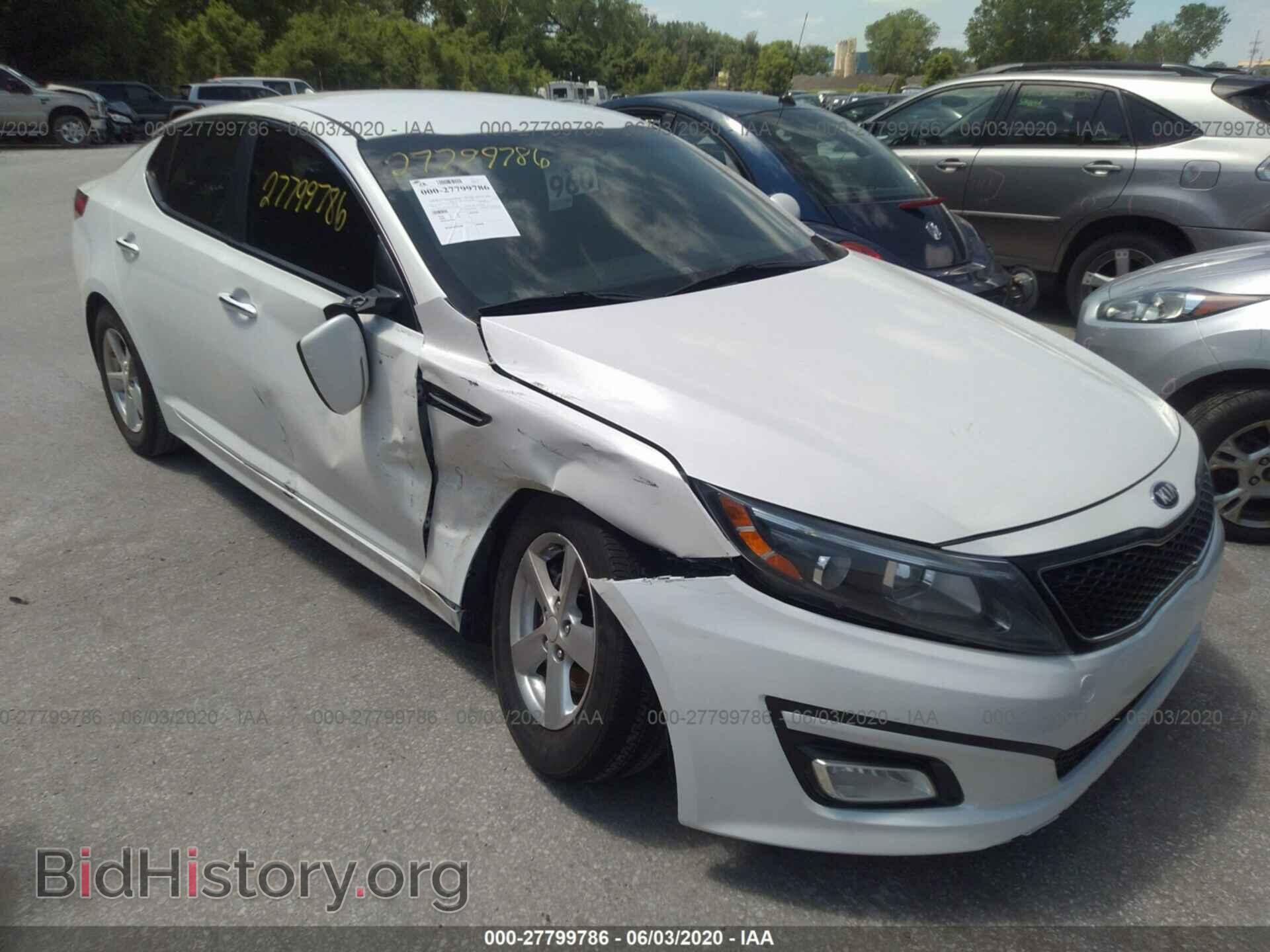 2015 KIA OPTIMA - VIN: KNAGM4A73F5549206 - Photo 6