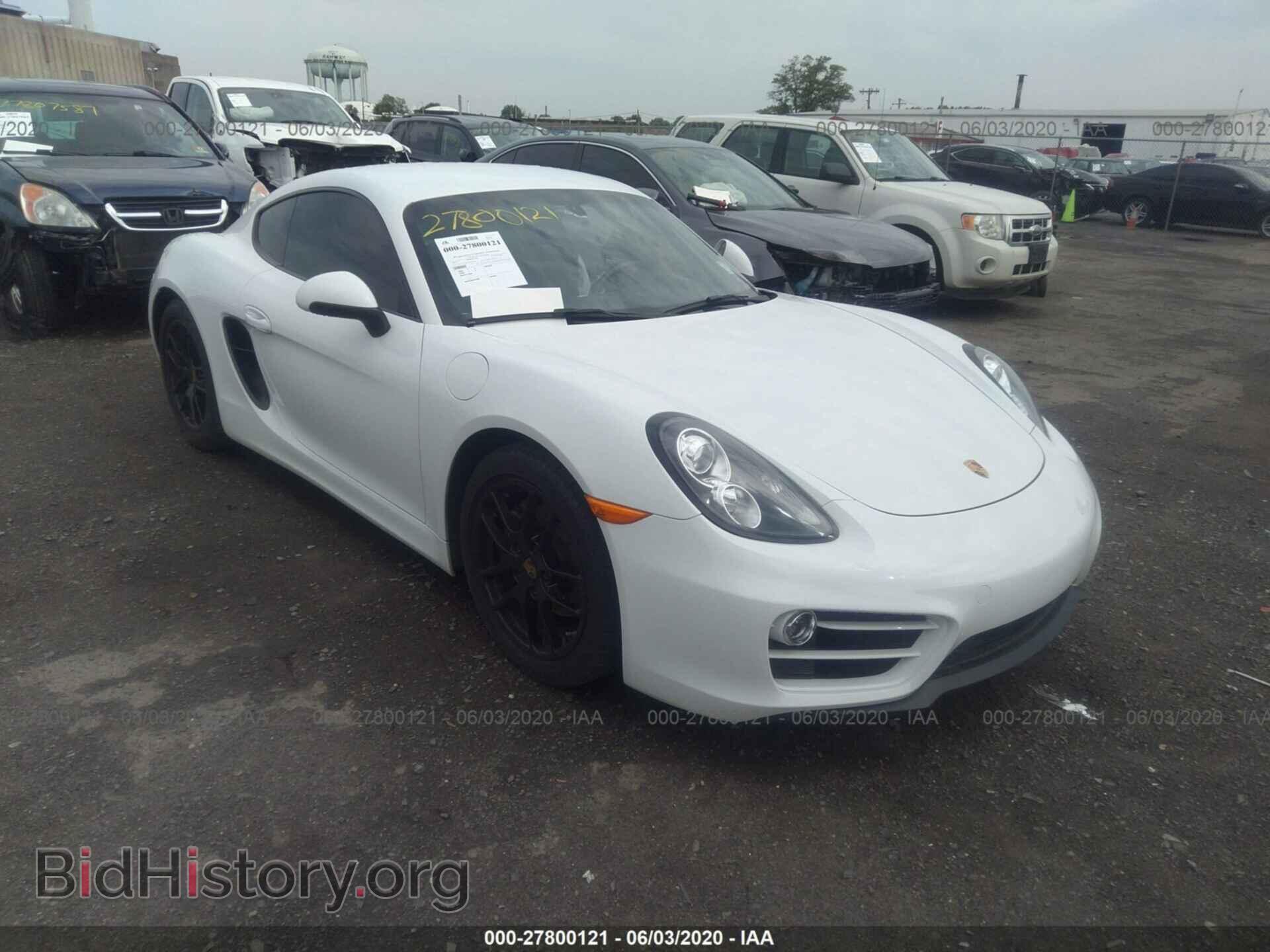 Фотография WP0AA2A80EK173448 - PORSCHE CAYMAN 2014
