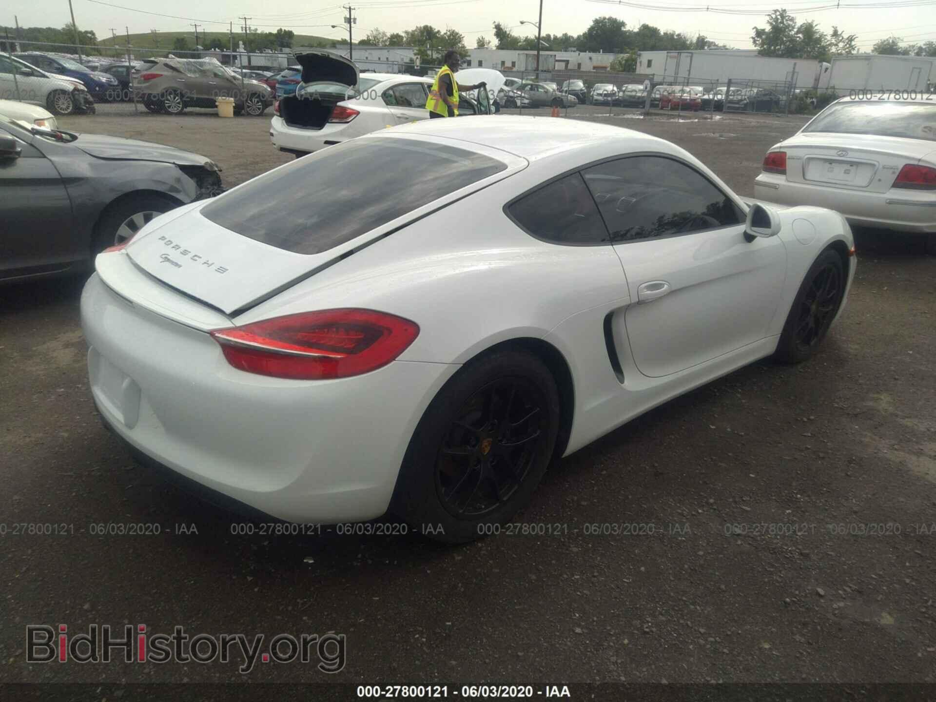 2014 PORSCHE CAYMAN - VIN: WP0AA2A80EK173448 - Фото 4