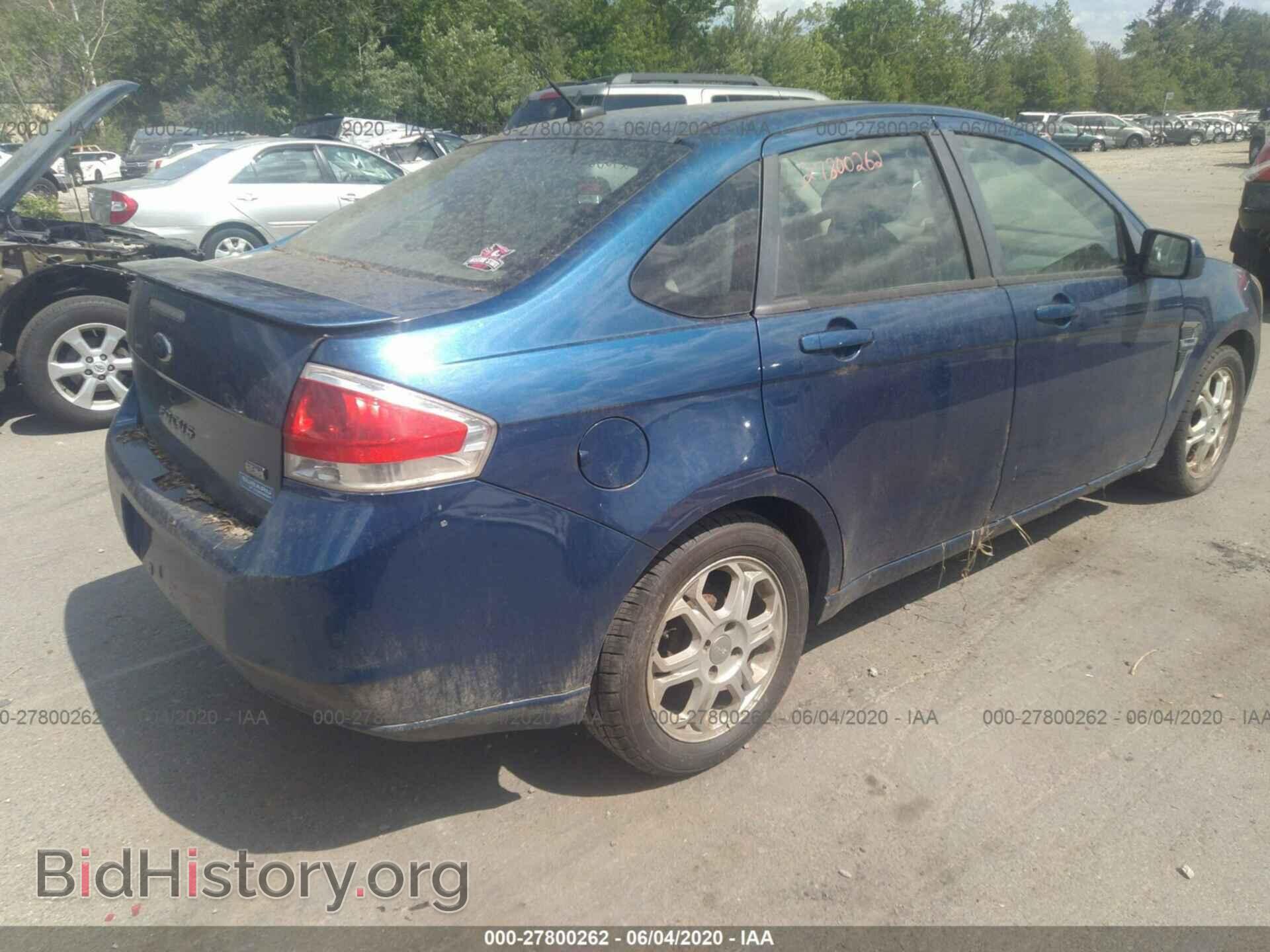 2008 FORD FOCUS - VIN: 1FAHP35N78W281197 - Photo 4